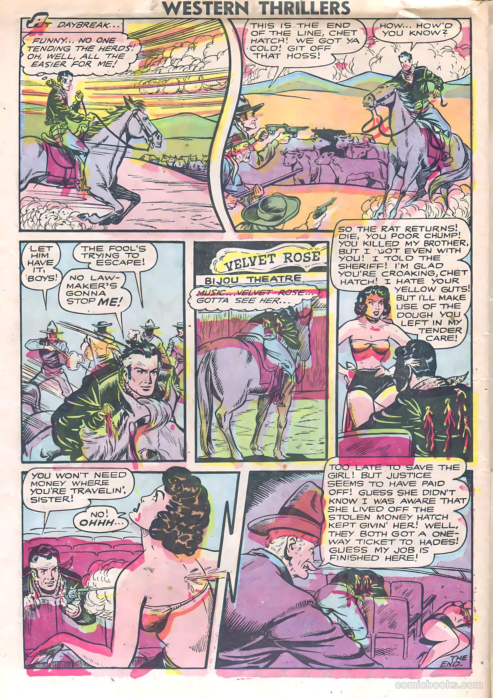 Western Thrillers #1 (1948) — page 12 of 36
