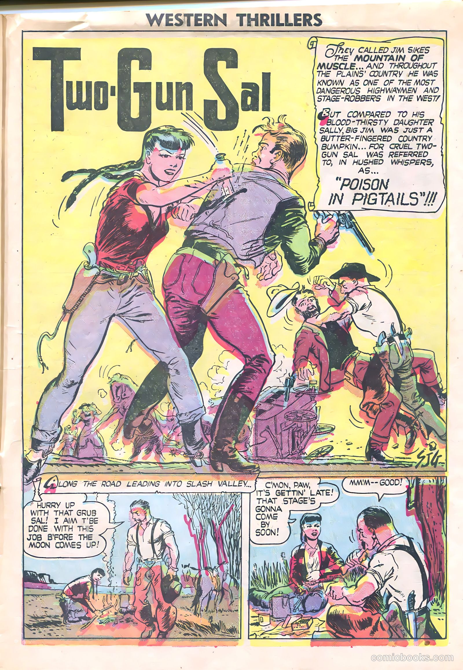 Western Thrillers #1 (1948) — page 13 of 36