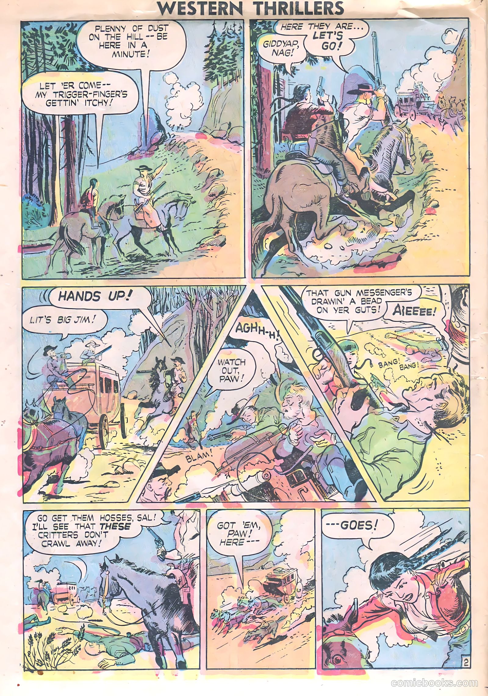 Western Thrillers #1 (1948) — page 14 of 36