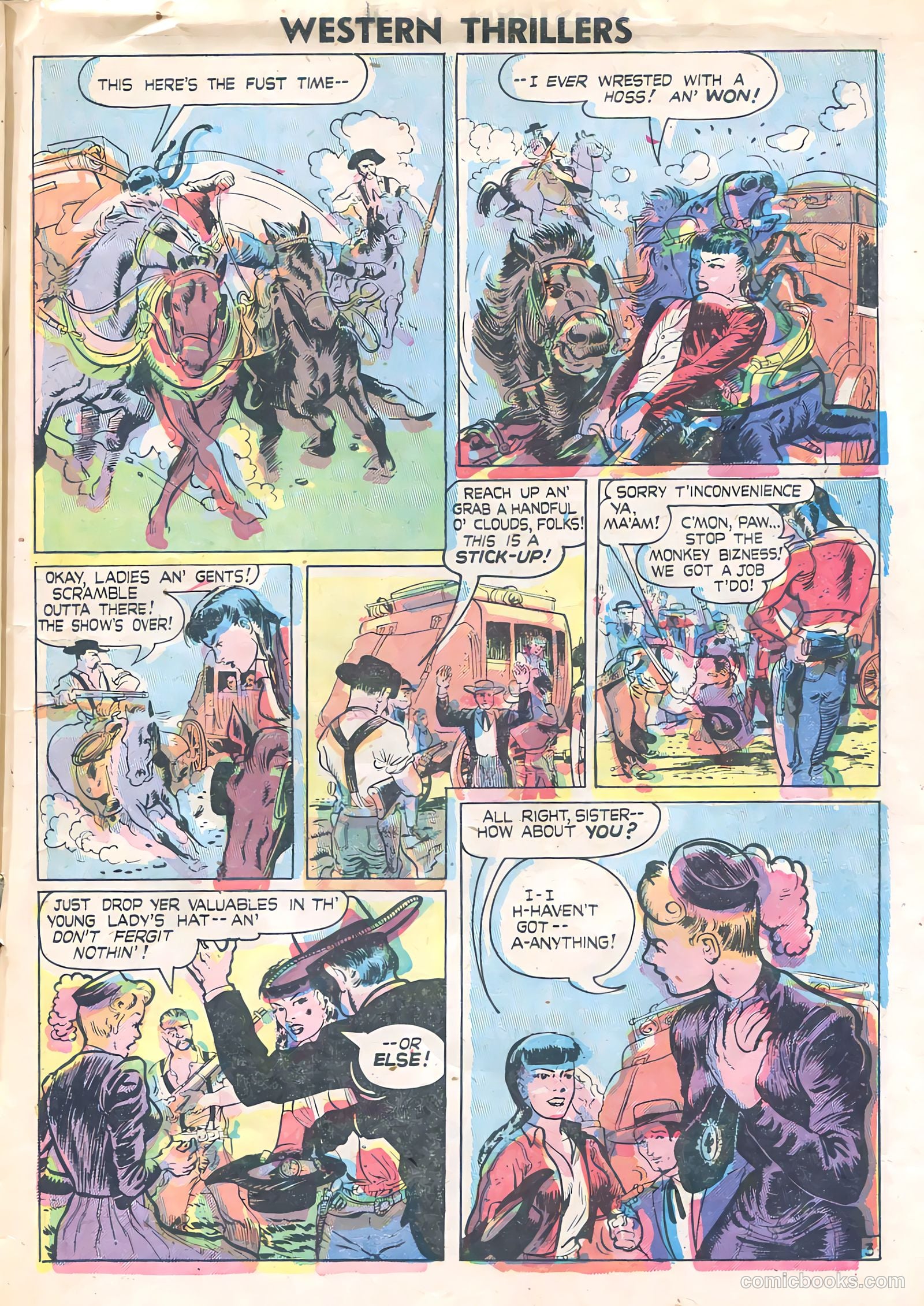 Western Thrillers #1 (1948) — page 15 of 36