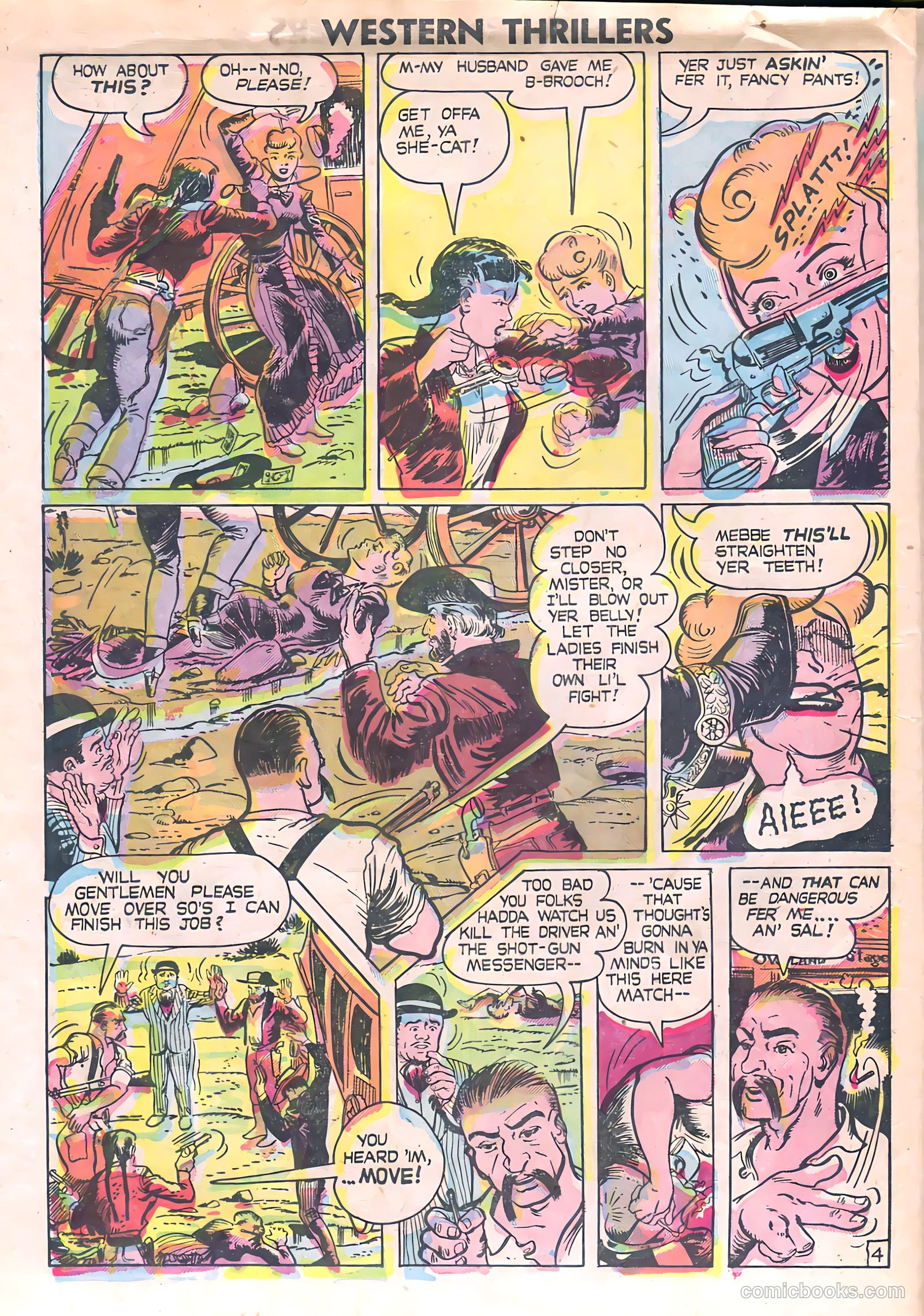 Western Thrillers #1 (1948) — page 16 of 36