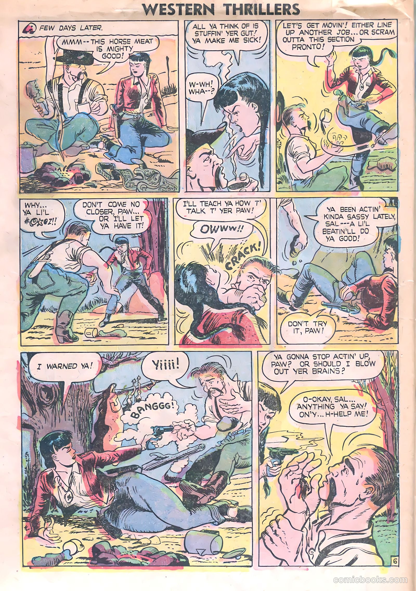Western Thrillers #1 (1948) — page 18 of 36
