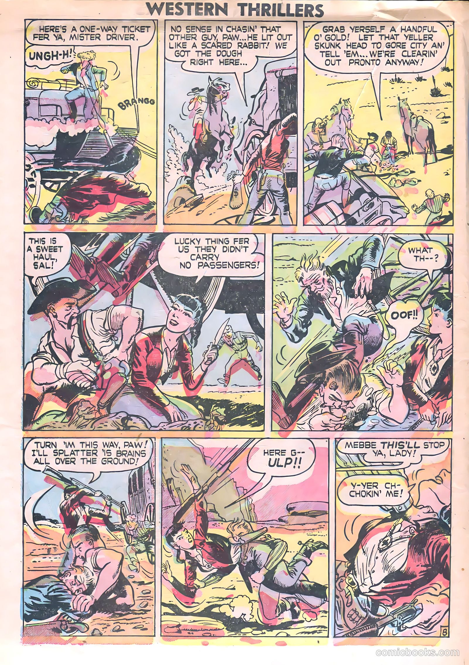 Western Thrillers #1 (1948) — page 20 of 36