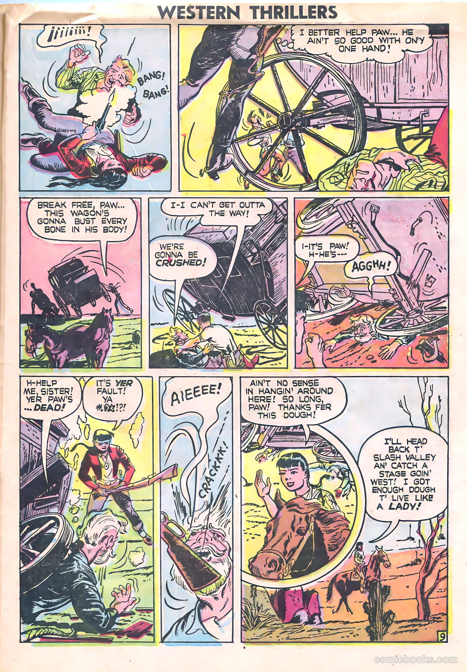 Western Thrillers #1 (1948) — page 21 of 36