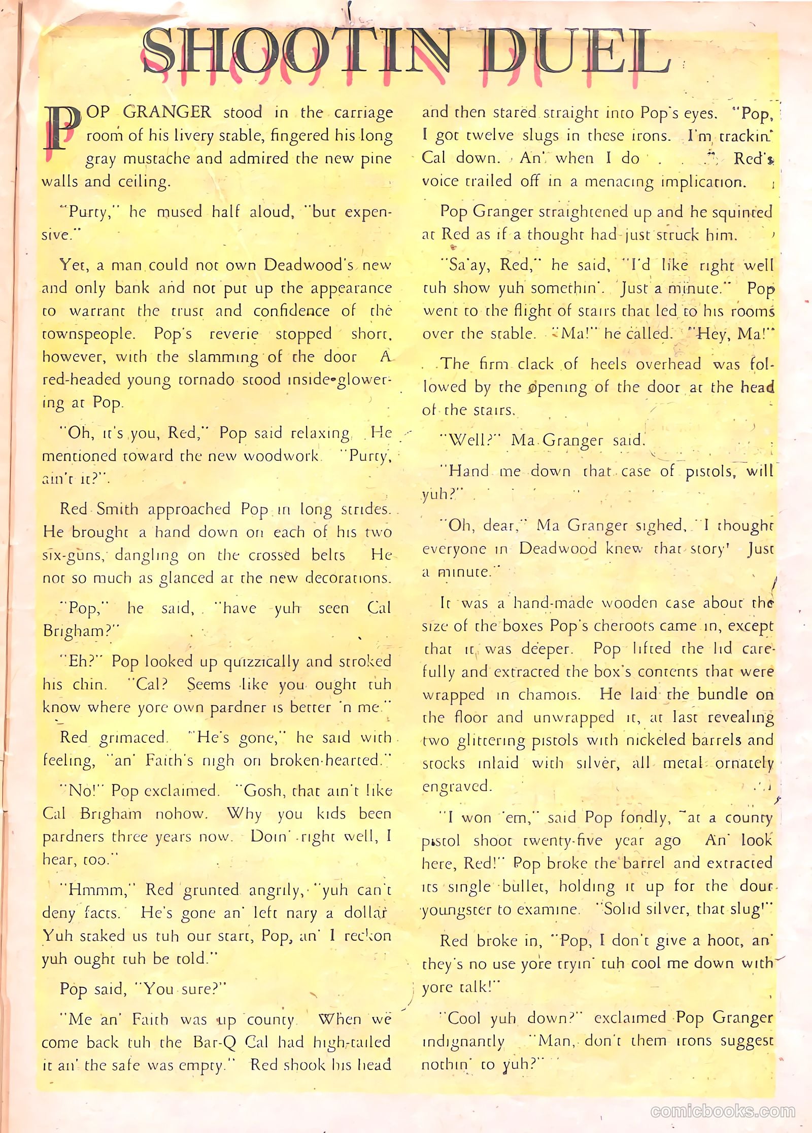 Western Thrillers #1 (1948) — page 23 of 36