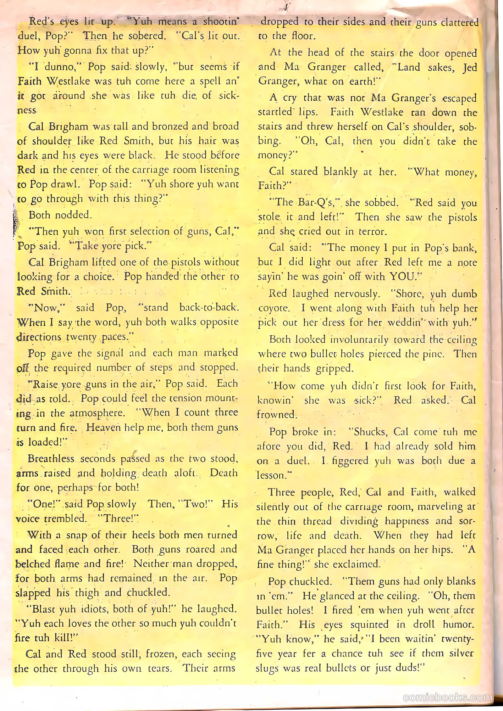 Western Thrillers #1 (1948) — page 24 of 36