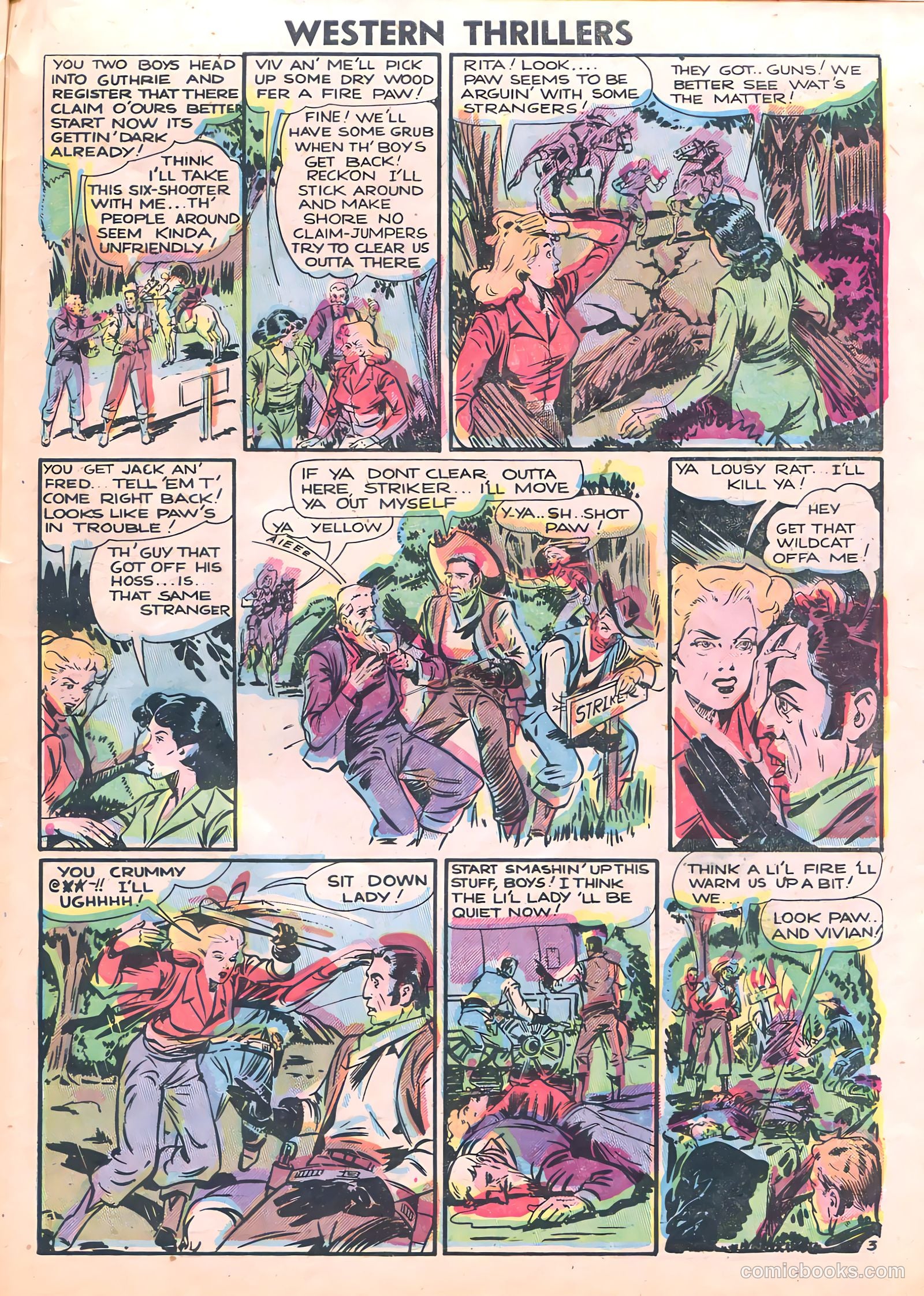 Western Thrillers #1 (1948) — page 27 of 36