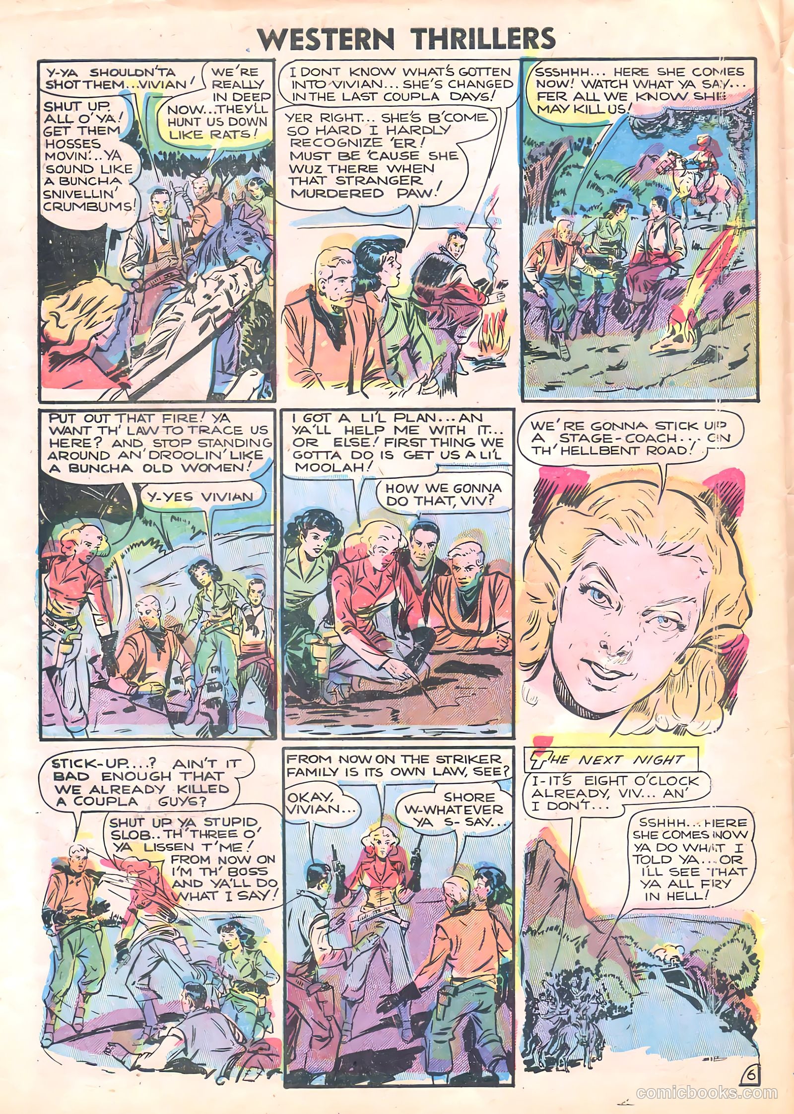 Western Thrillers #1 (1948) — page 30 of 36