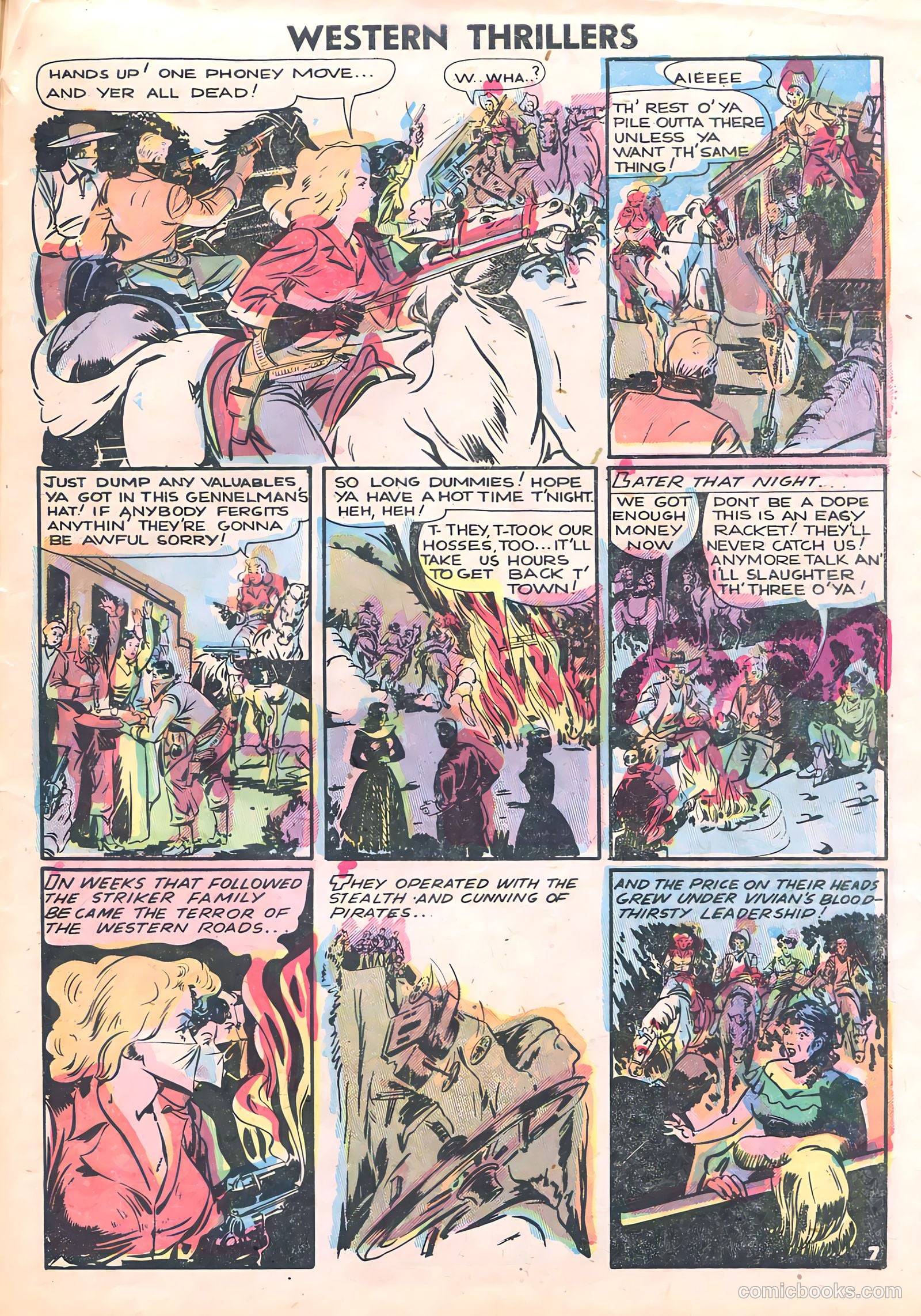 Western Thrillers #1 (1948) — page 31 of 36