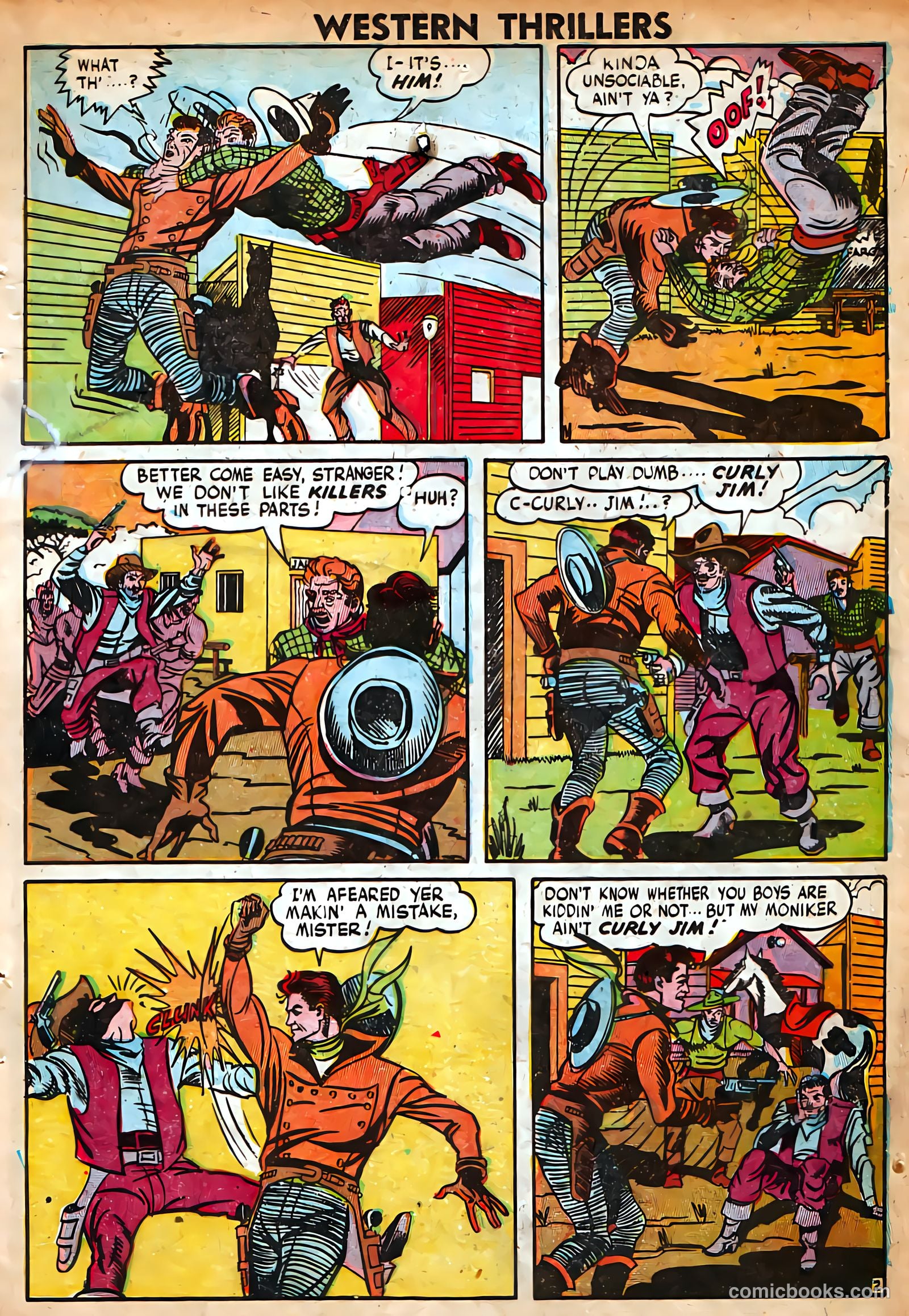 Western Thrillers #2 (1948) — page 3 of 36