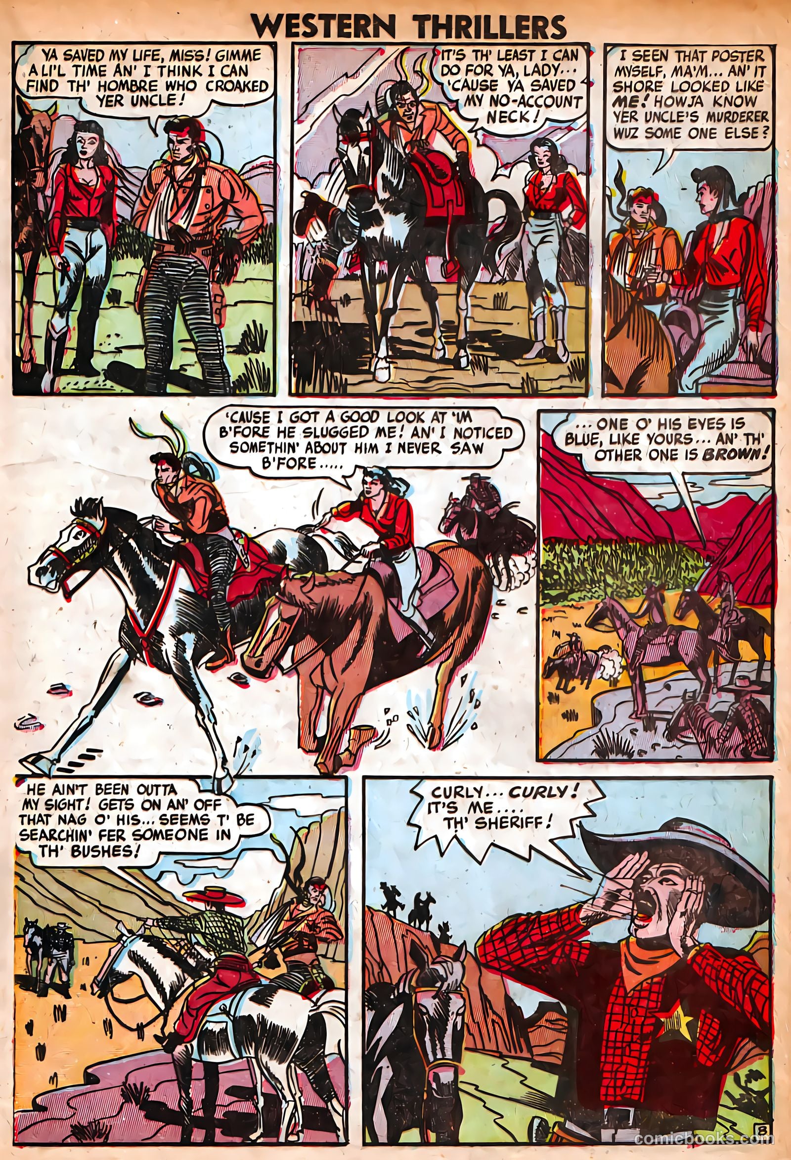 Western Thrillers #2 (1948) — page 9 of 36