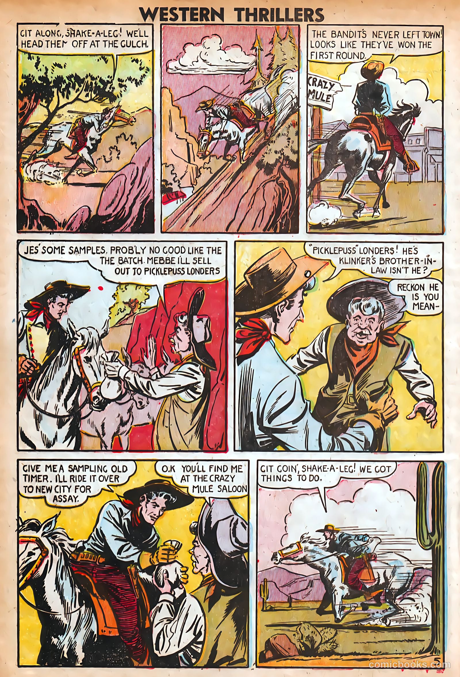 Western Thrillers #2 (1948) — page 28 of 36