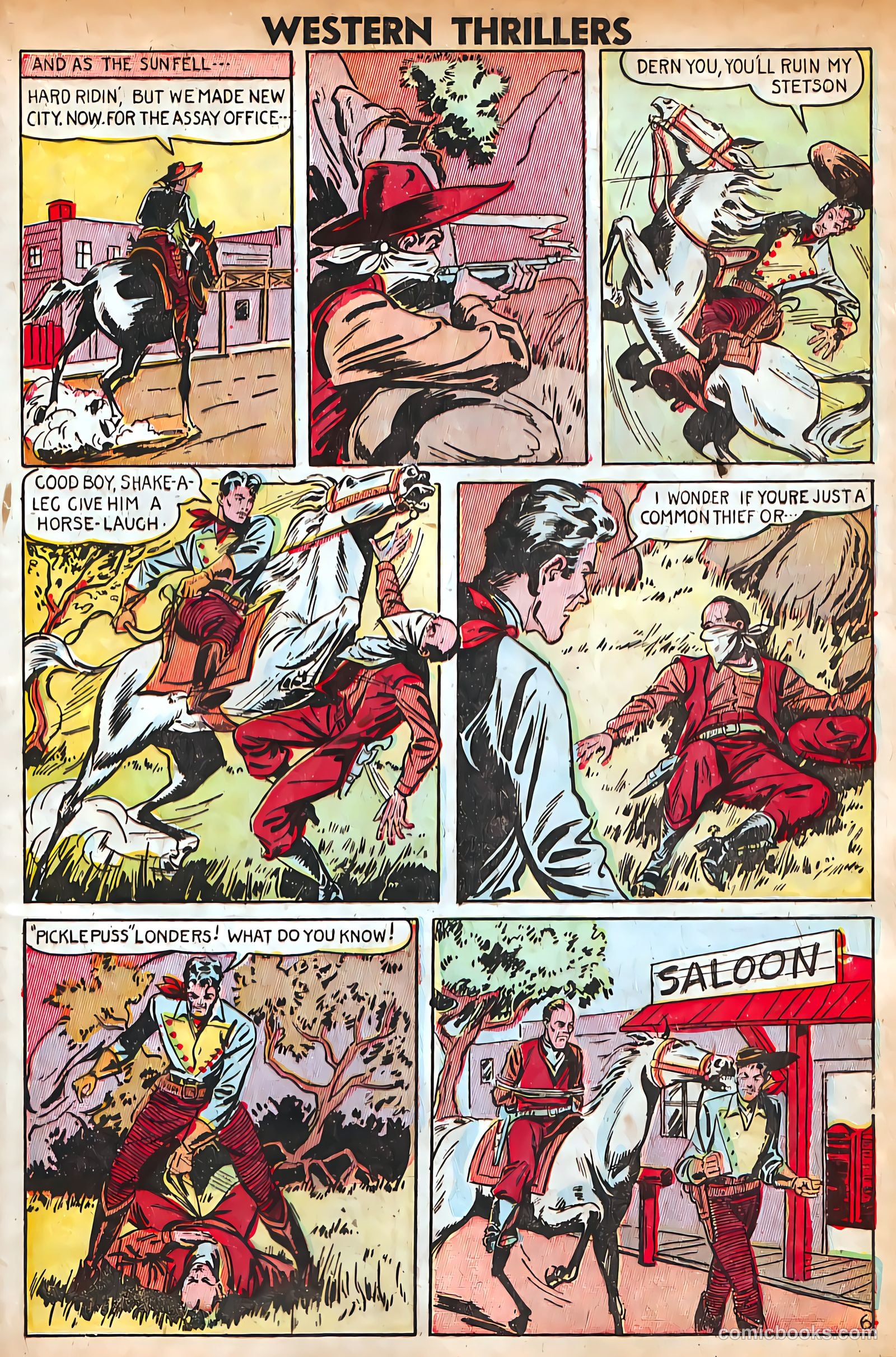 Western Thrillers #2 (1948) — page 29 of 36
