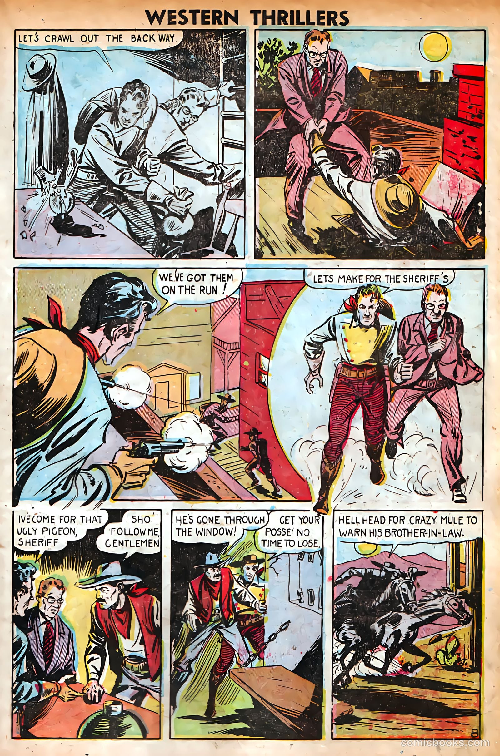 Western Thrillers #2 (1948) — page 31 of 36