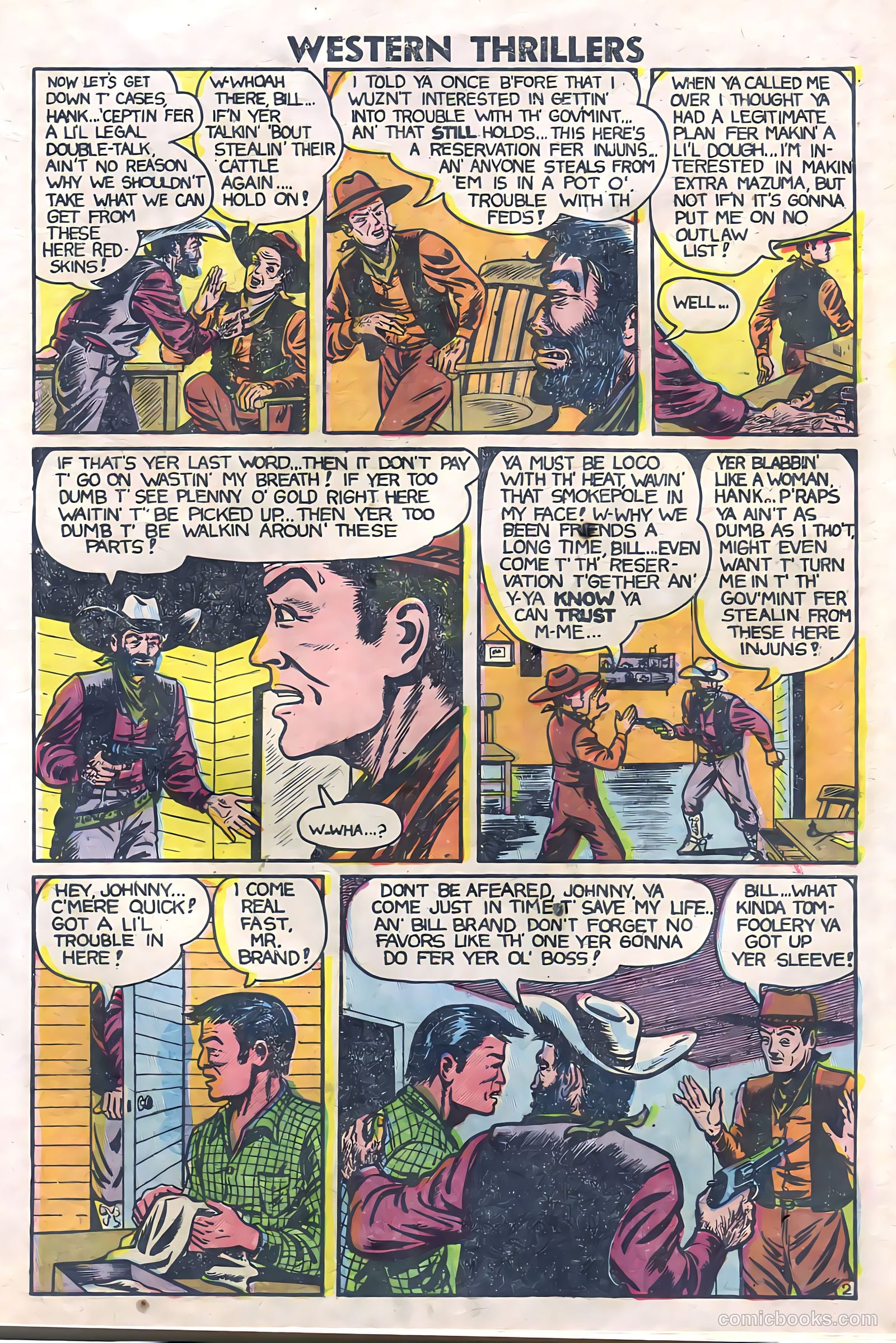 Western Thrillers #3 (1948) — page 3 of 36