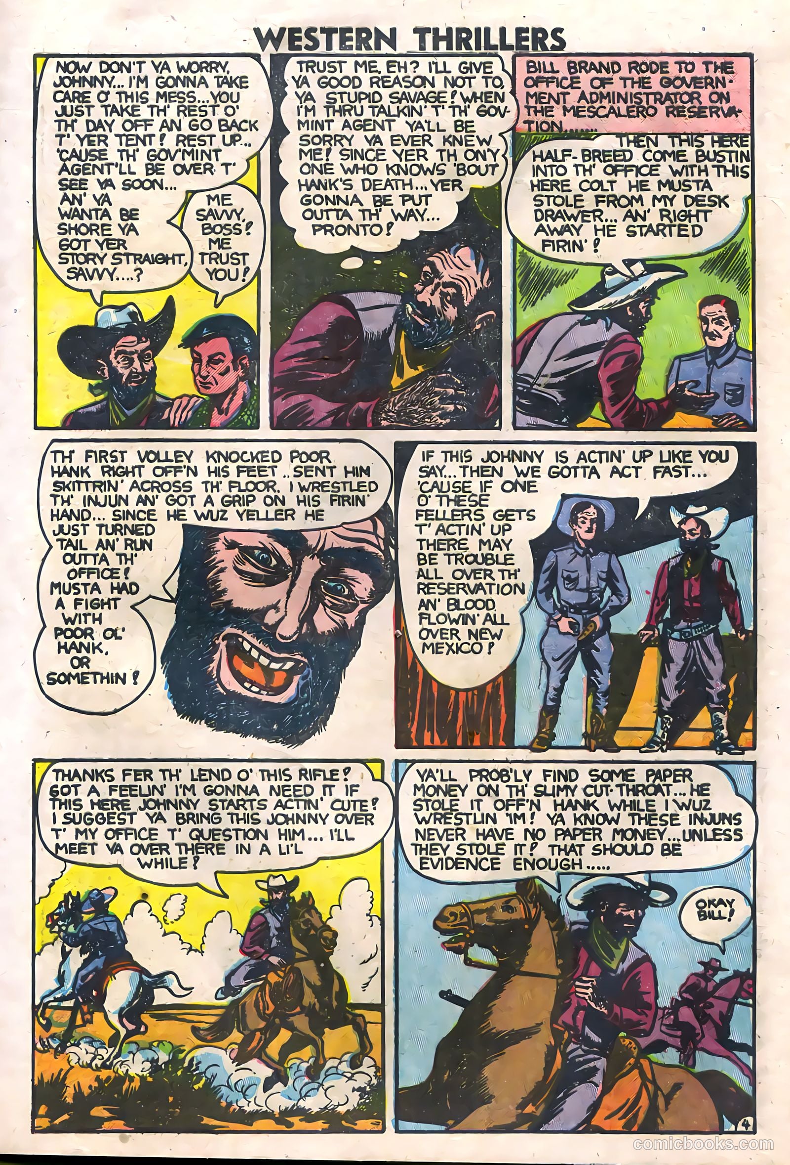 Western Thrillers #3 (1948) — page 5 of 36