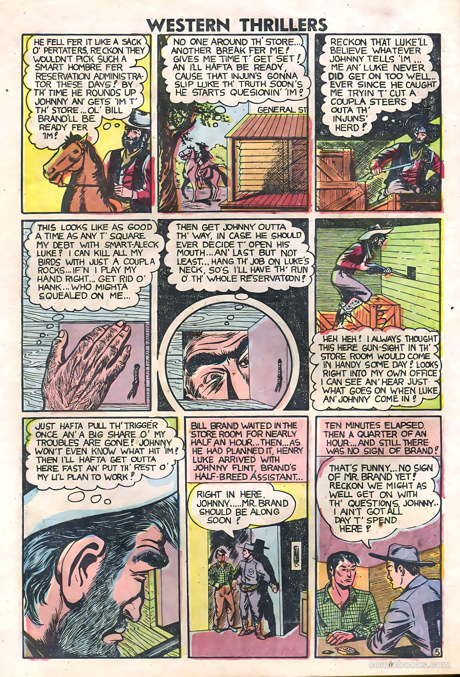 Western Thrillers #3 (1948) — page 6 of 36