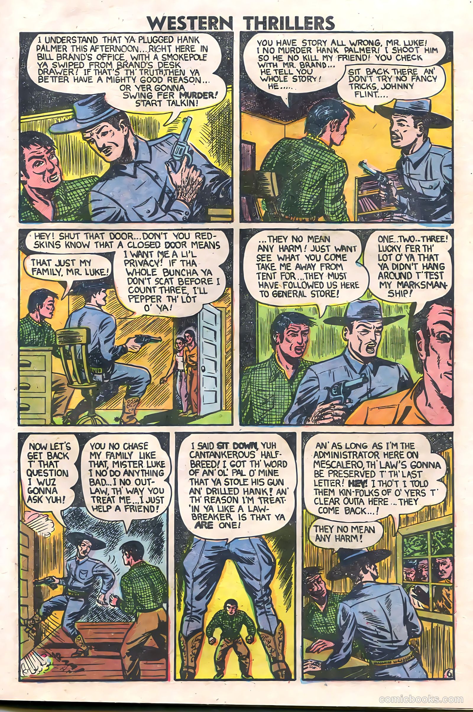 Western Thrillers #3 (1948) — page 7 of 36