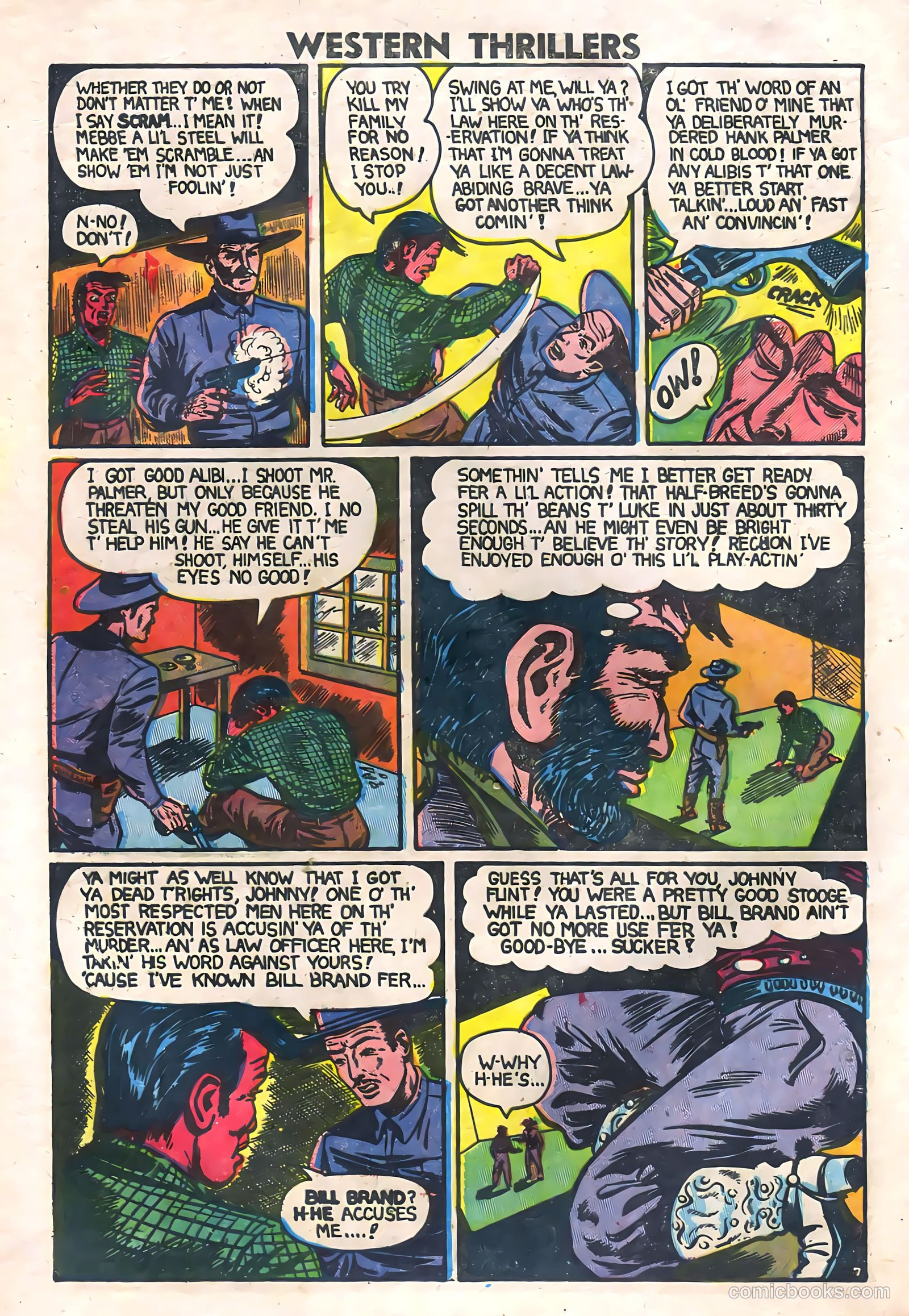 Western Thrillers #3 (1948) — page 8 of 36