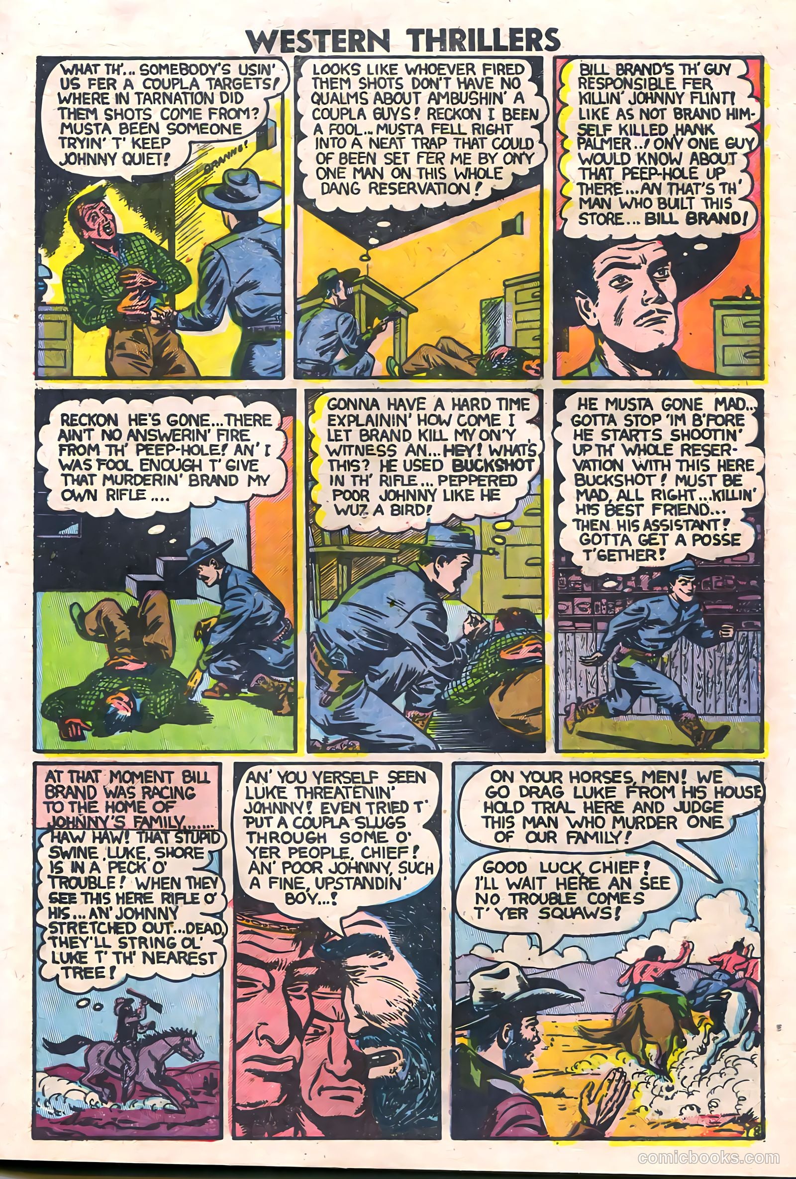 Western Thrillers #3 (1948) — page 9 of 36