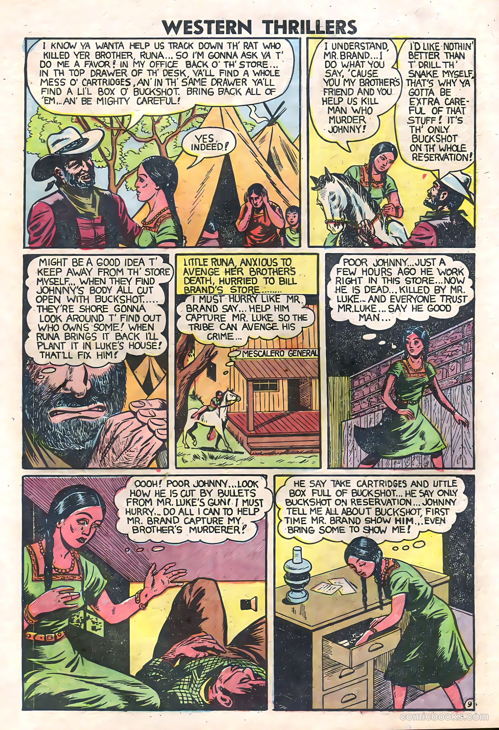 Western Thrillers #3 (1948) — page 10 of 36
