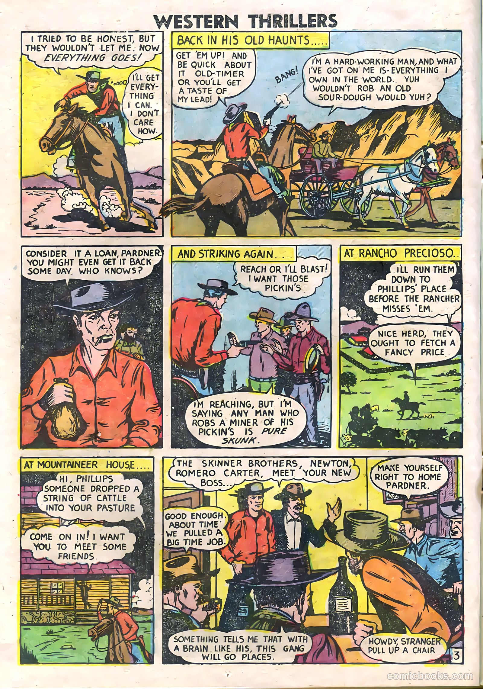 Western Thrillers #3 (1948) — page 14 of 36
