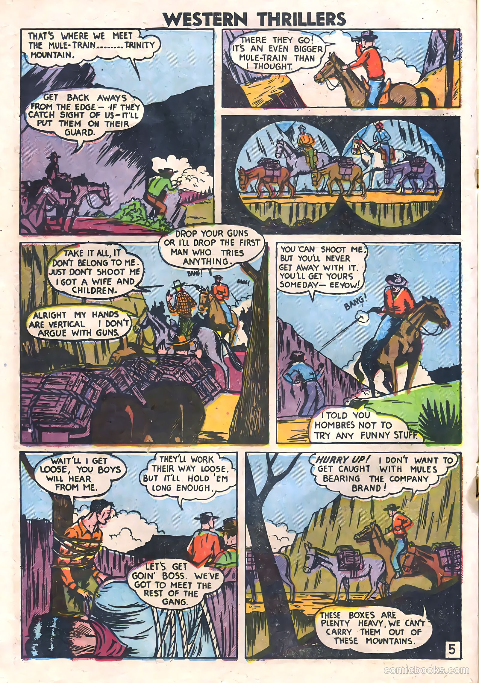 Western Thrillers #3 (1948) — page 16 of 36