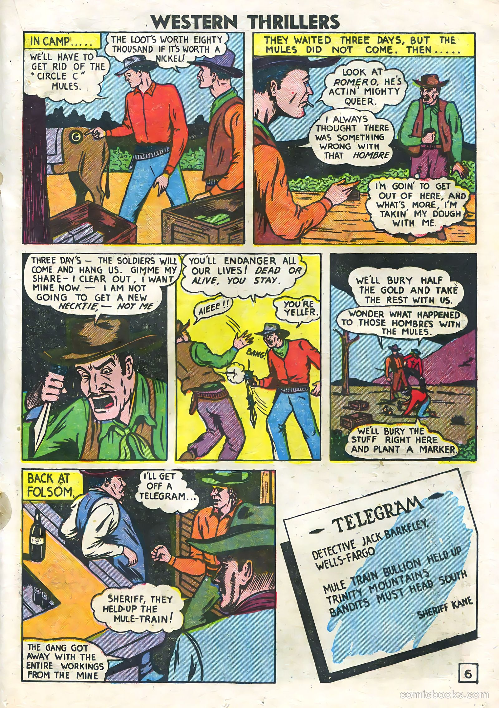 Western Thrillers #3 (1948) — page 17 of 36