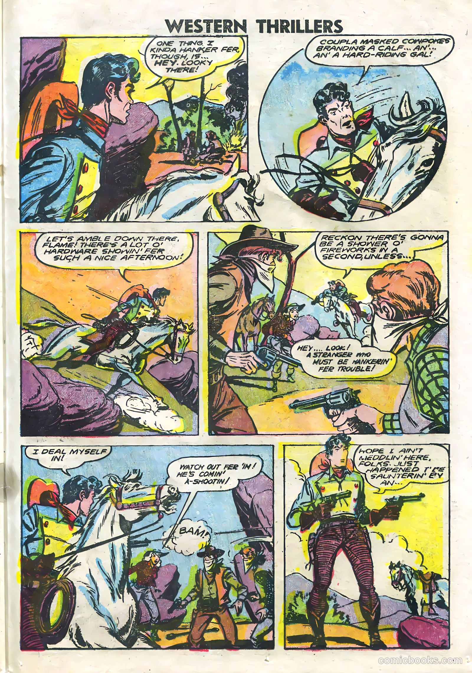 Western Thrillers #3 (1948) — page 25 of 36