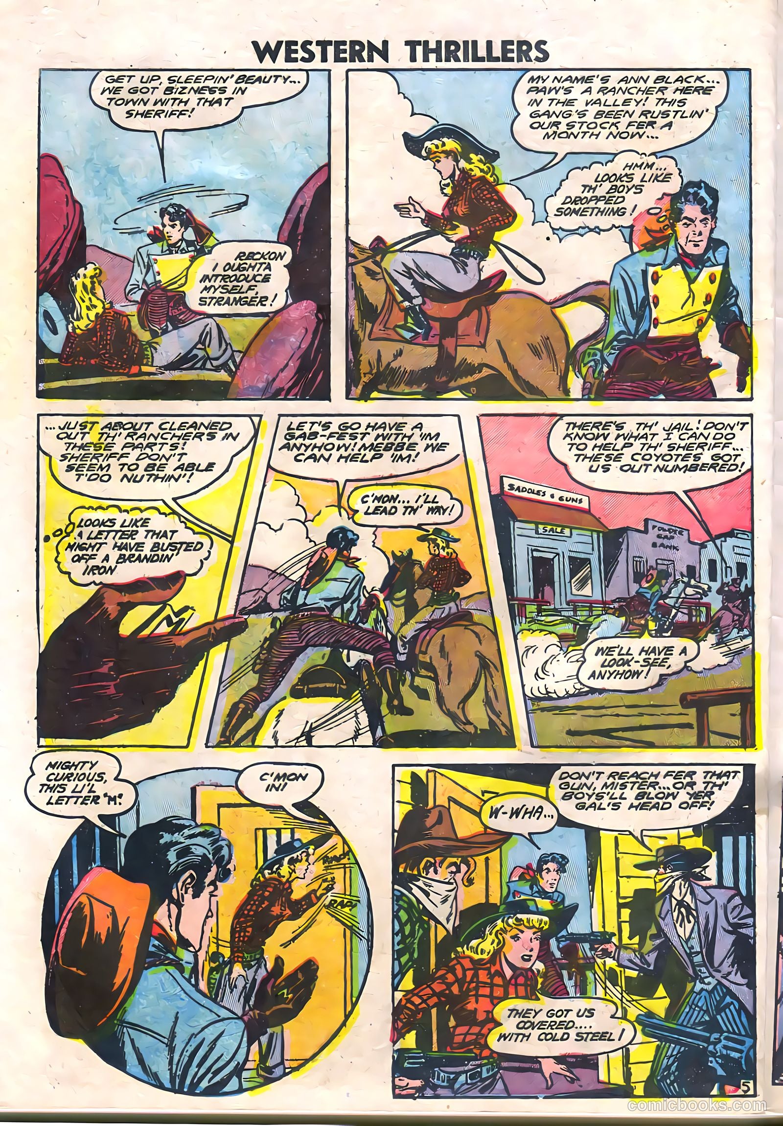 Western Thrillers #3 (1948) — page 28 of 36