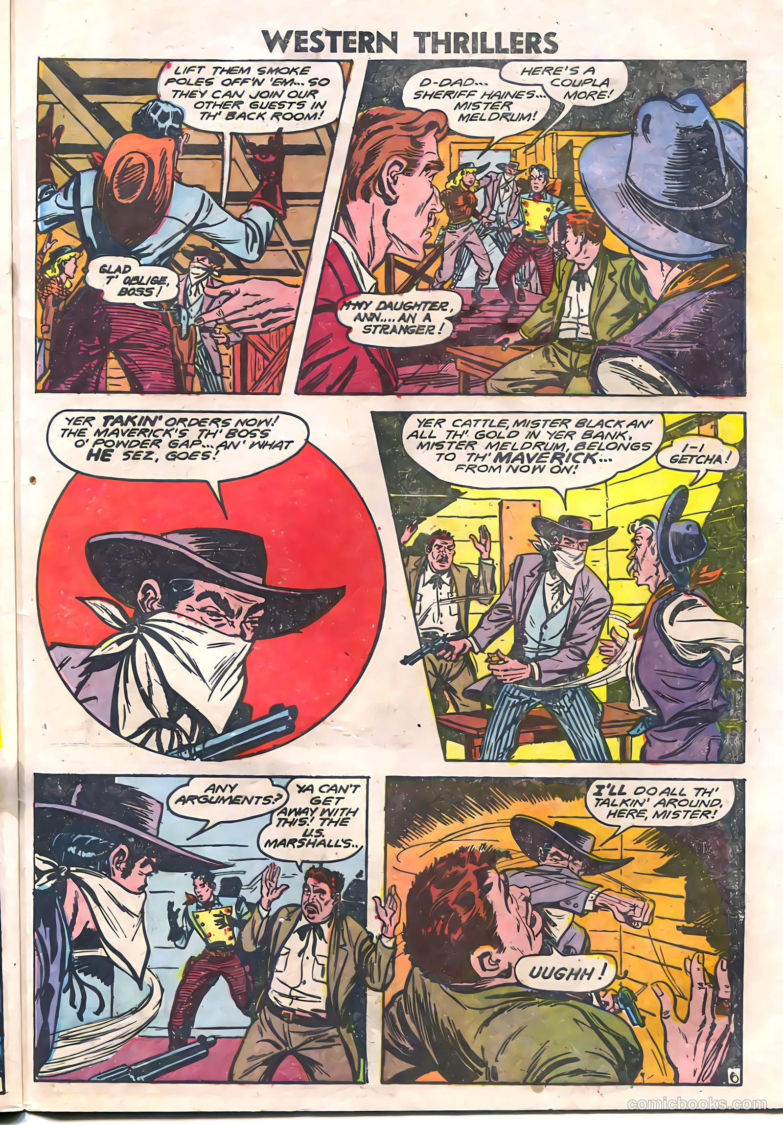 Western Thrillers #3 (1948) — page 29 of 36