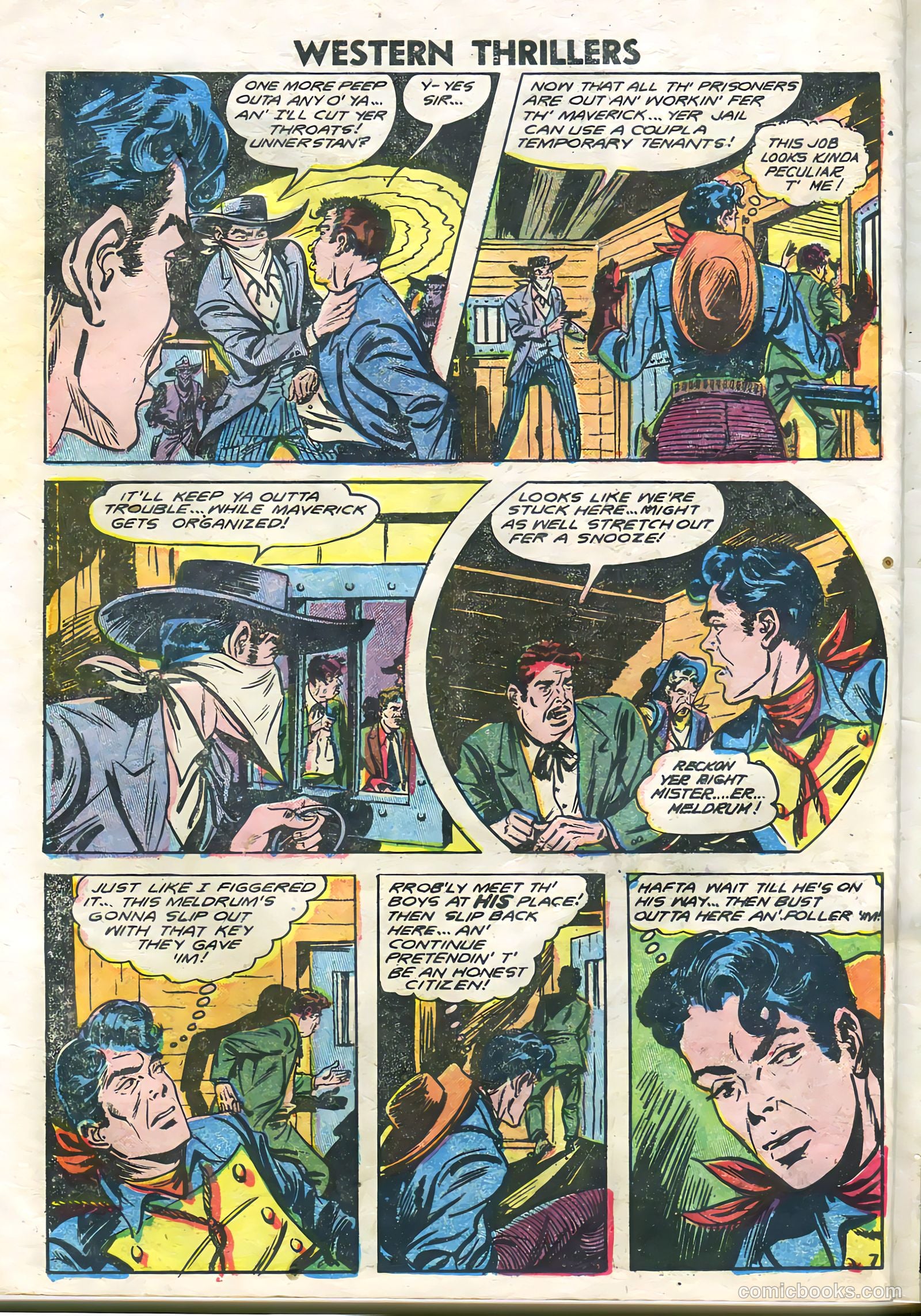 Western Thrillers #3 (1948) — page 30 of 36