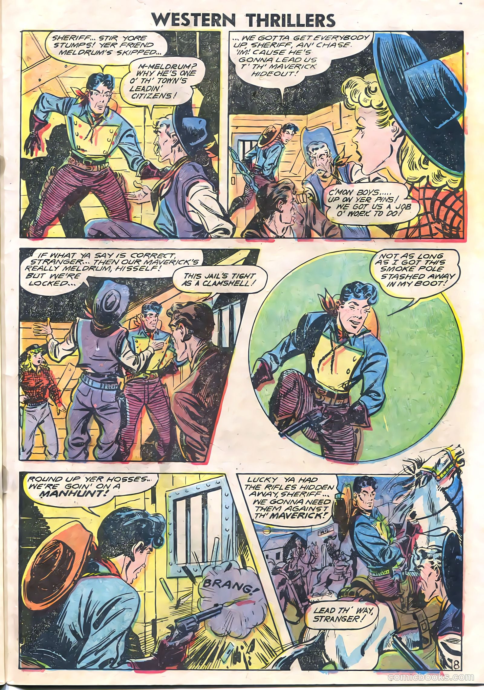 Western Thrillers #3 (1948) — page 31 of 36