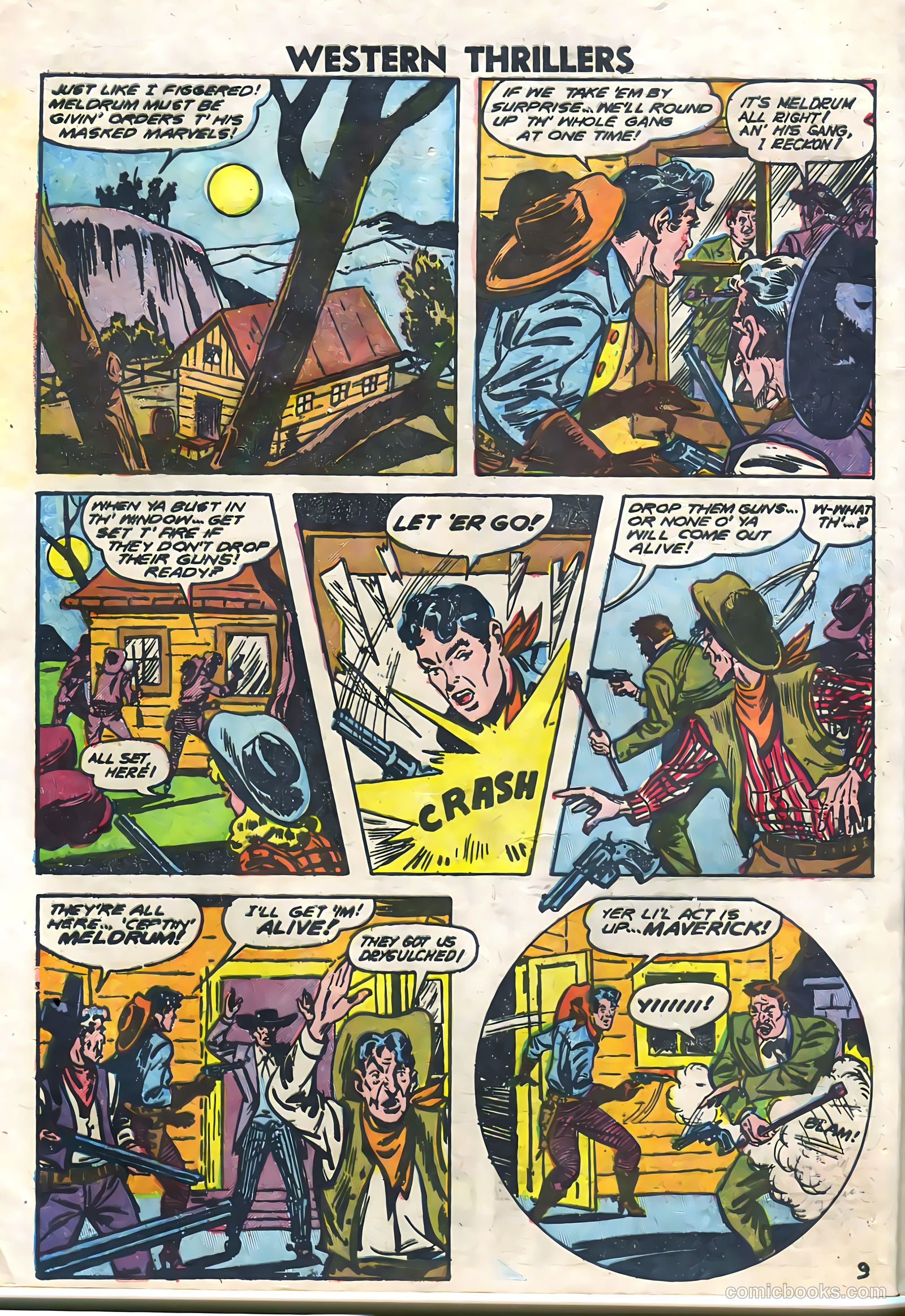 Western Thrillers #3 (1948) — page 32 of 36