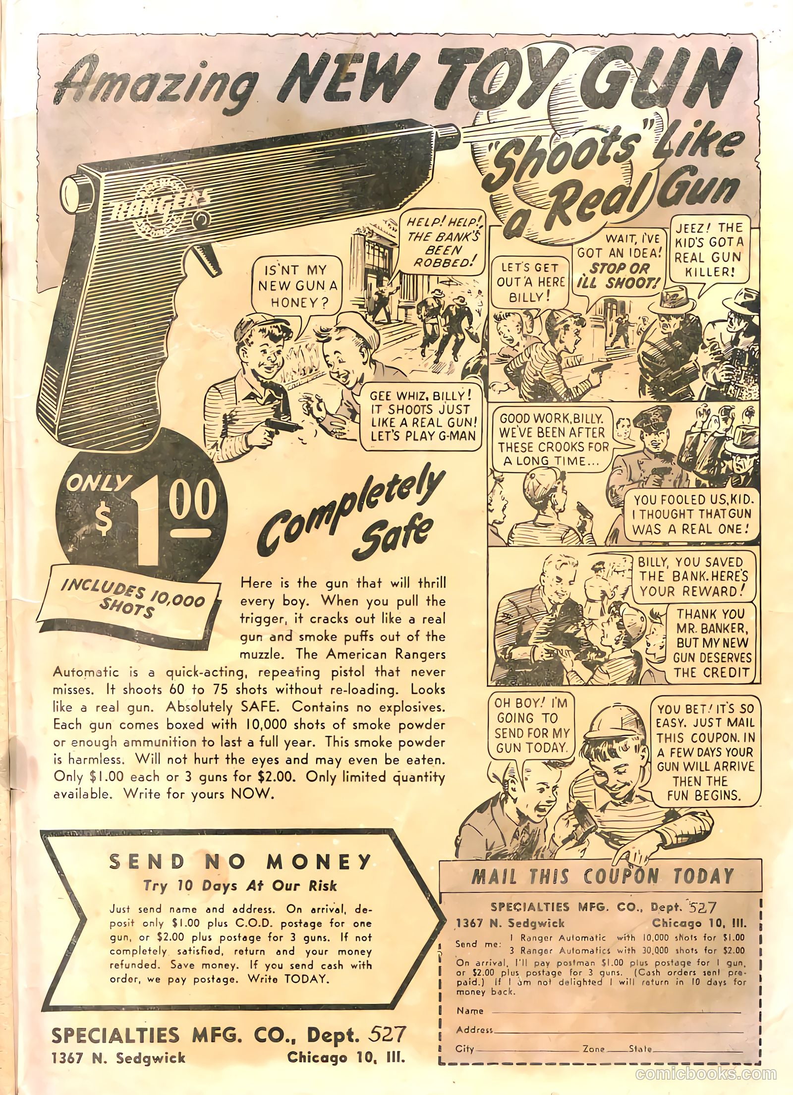 Western Thrillers #3 (1948) — page 35 of 36