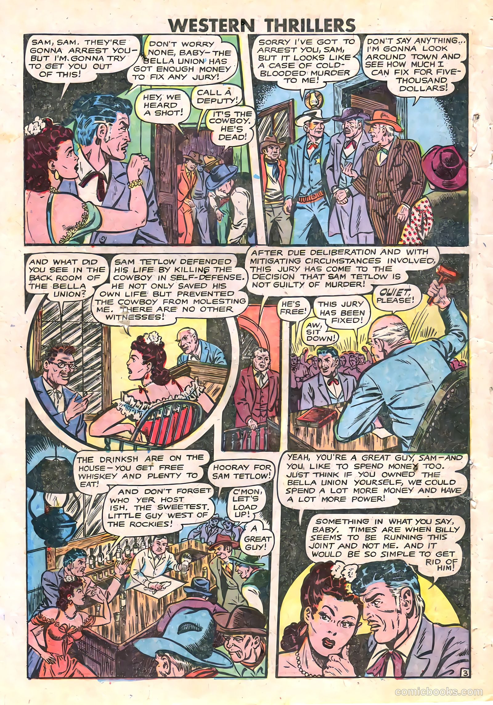 Western Thrillers #4 (1949) — page 4 of 36