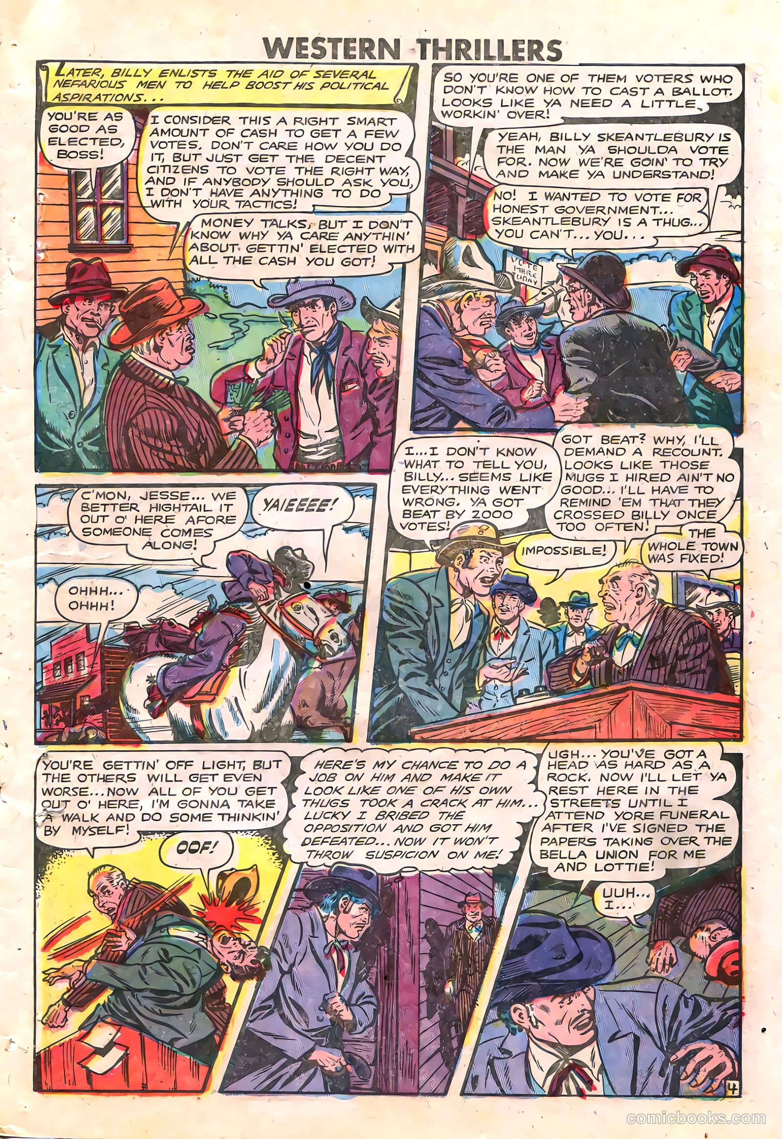 Western Thrillers #4 (1949) — page 5 of 36