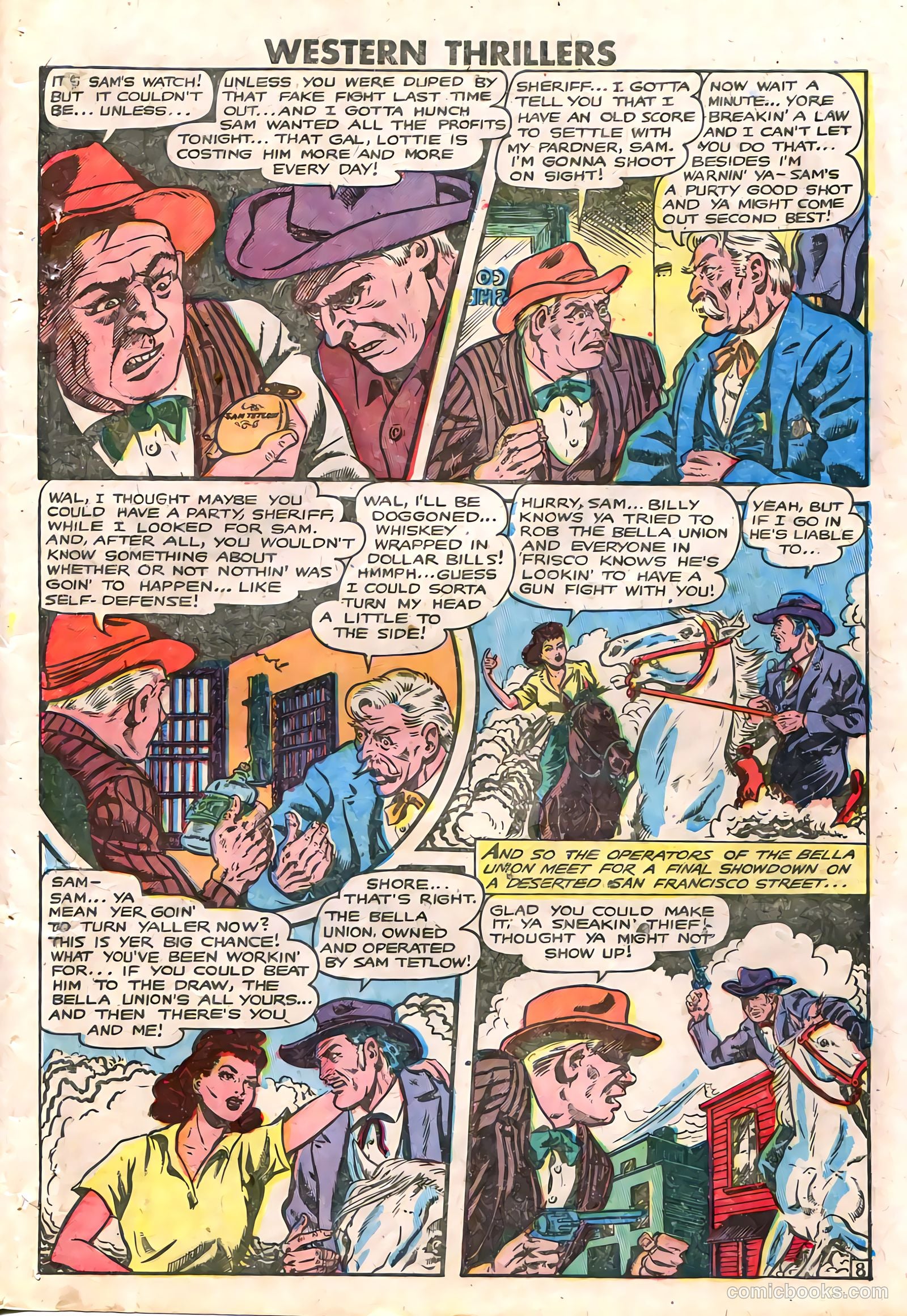 Western Thrillers #4 (1949) — page 9 of 36