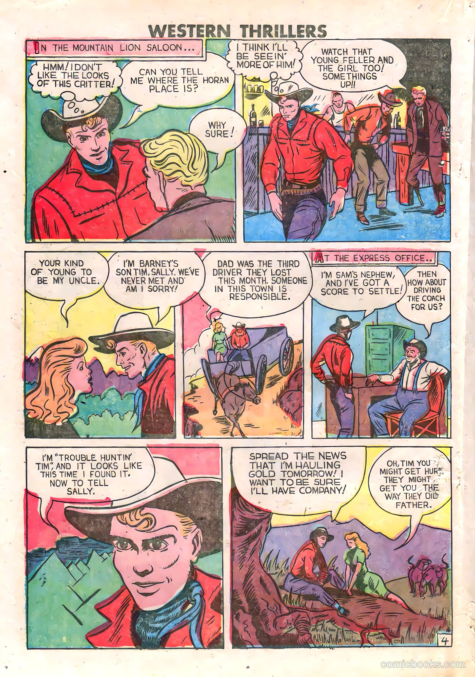 Western Thrillers #4 (1949) — page 16 of 36