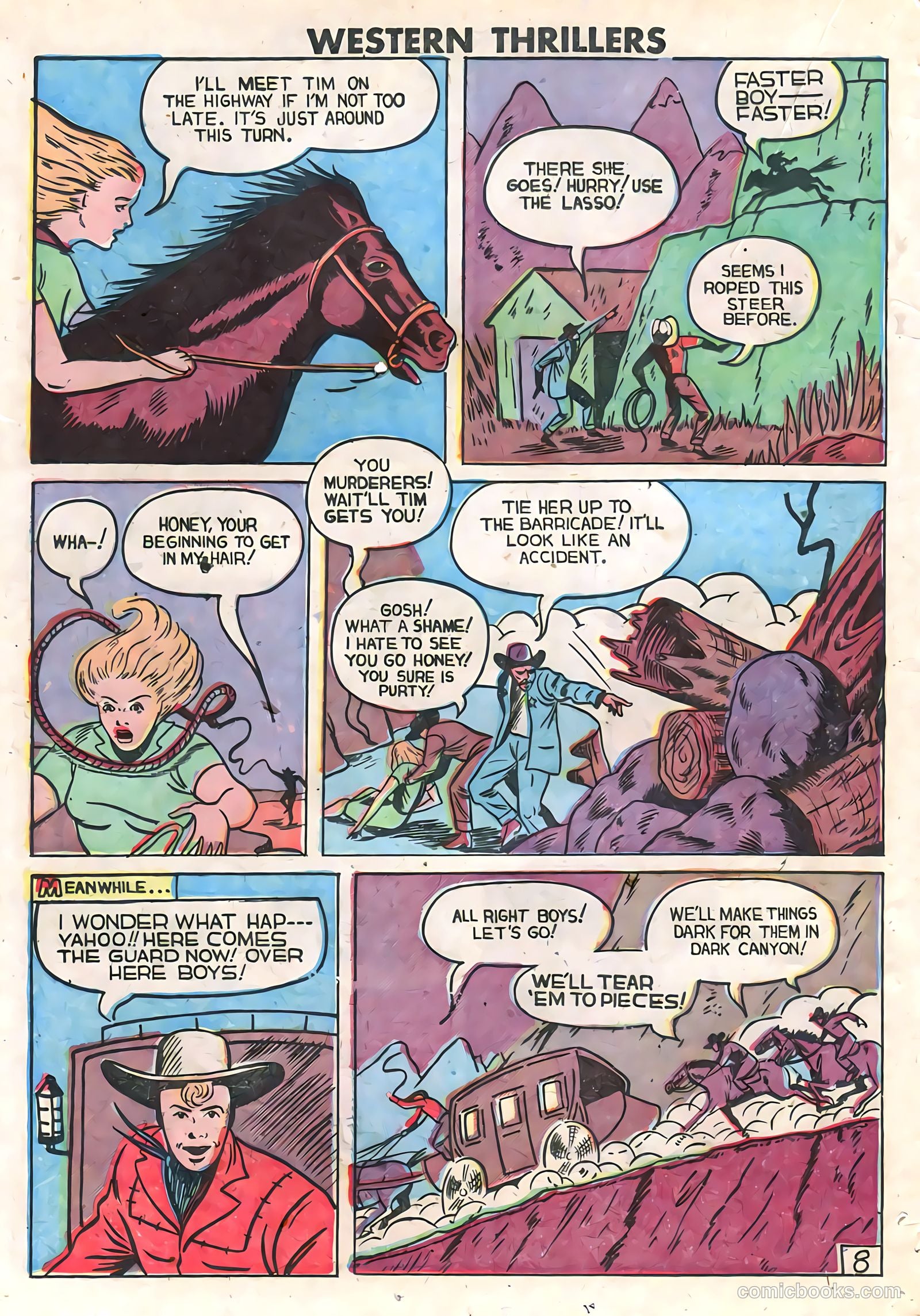 Western Thrillers #4 (1949) — page 20 of 36