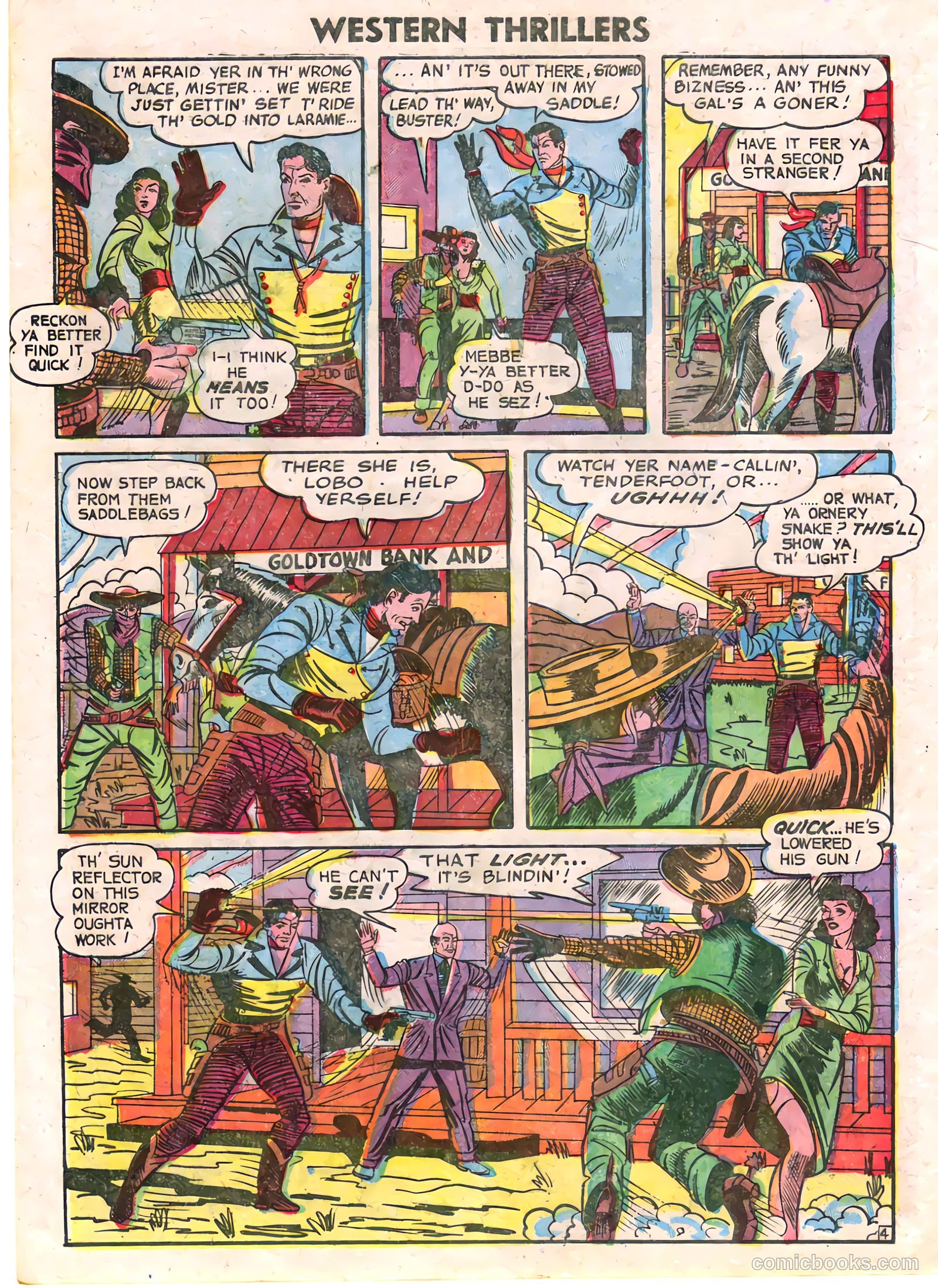Western Thrillers #4 (1949) — page 28 of 36