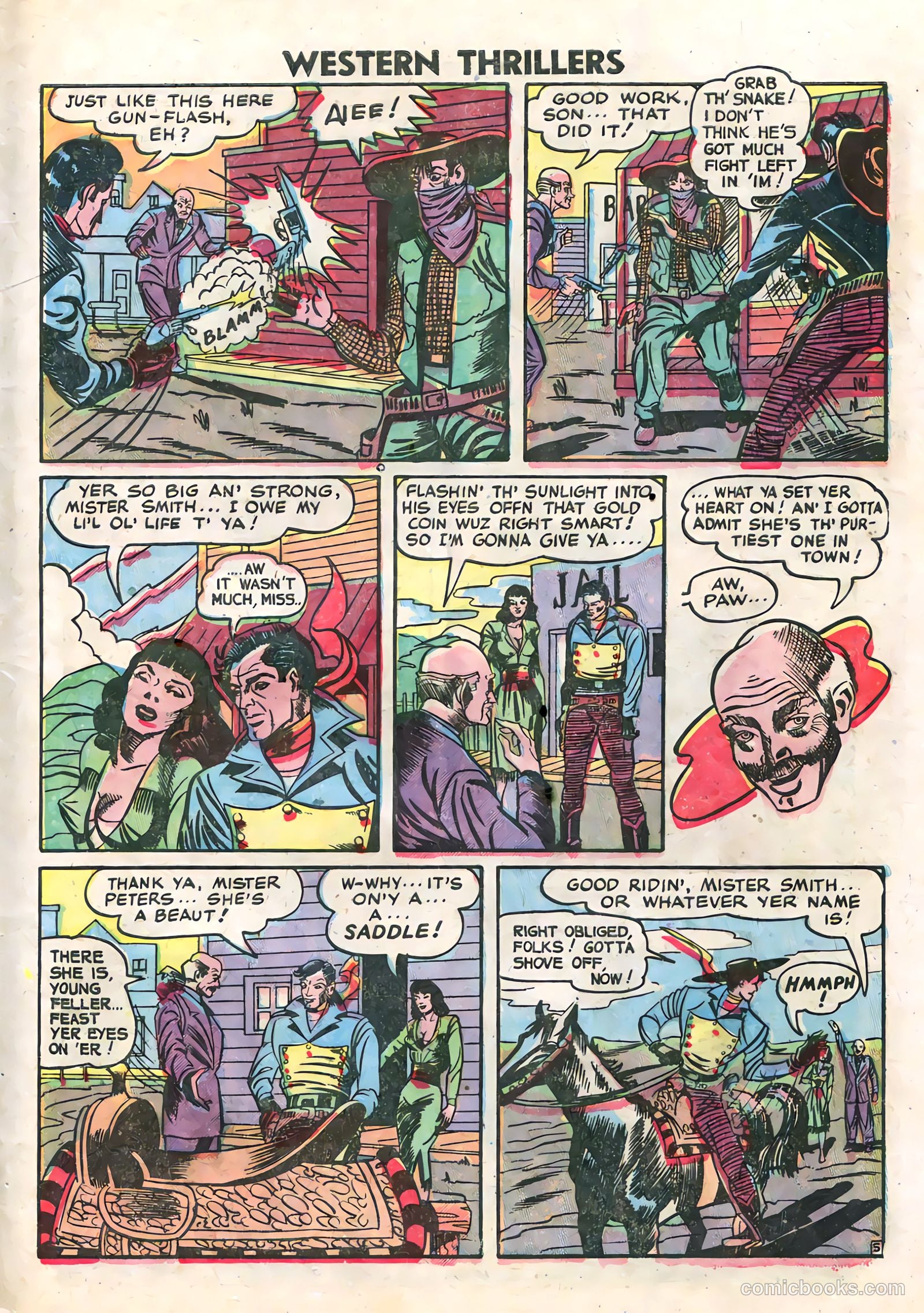Western Thrillers #4 (1949) — page 29 of 36