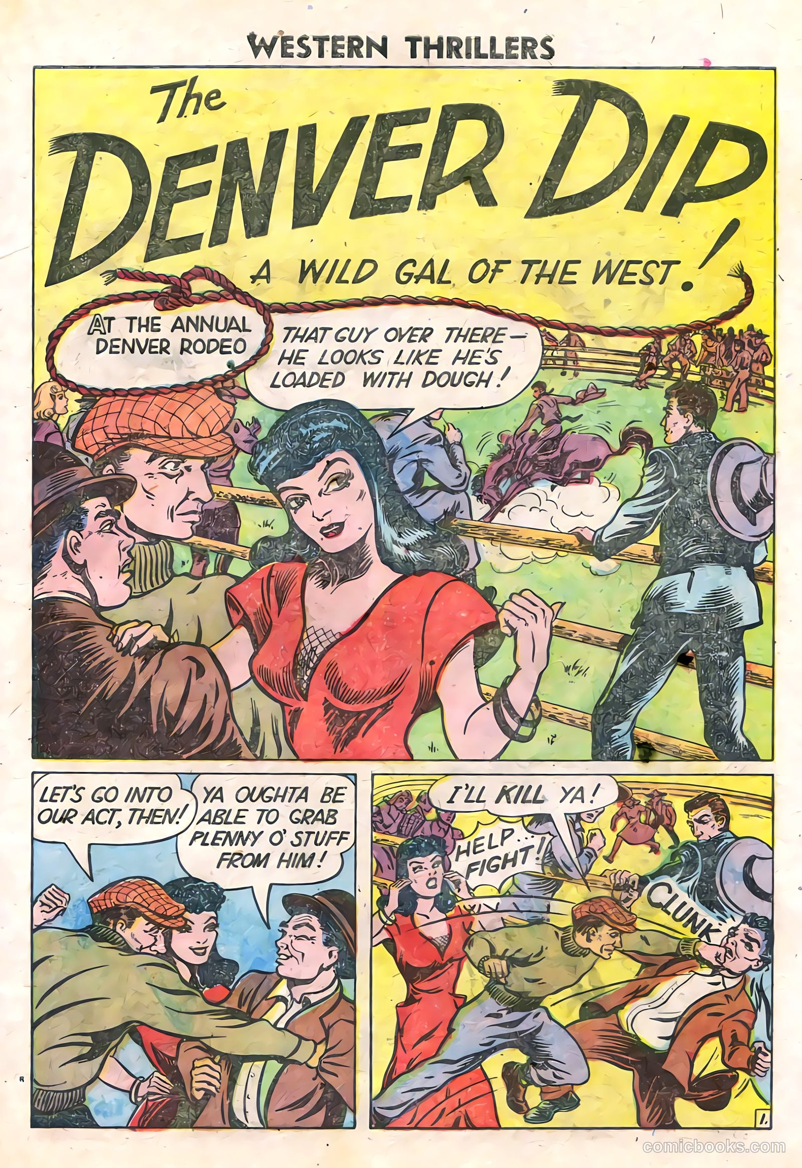 Western Thrillers #4 (1949) — page 31 of 36