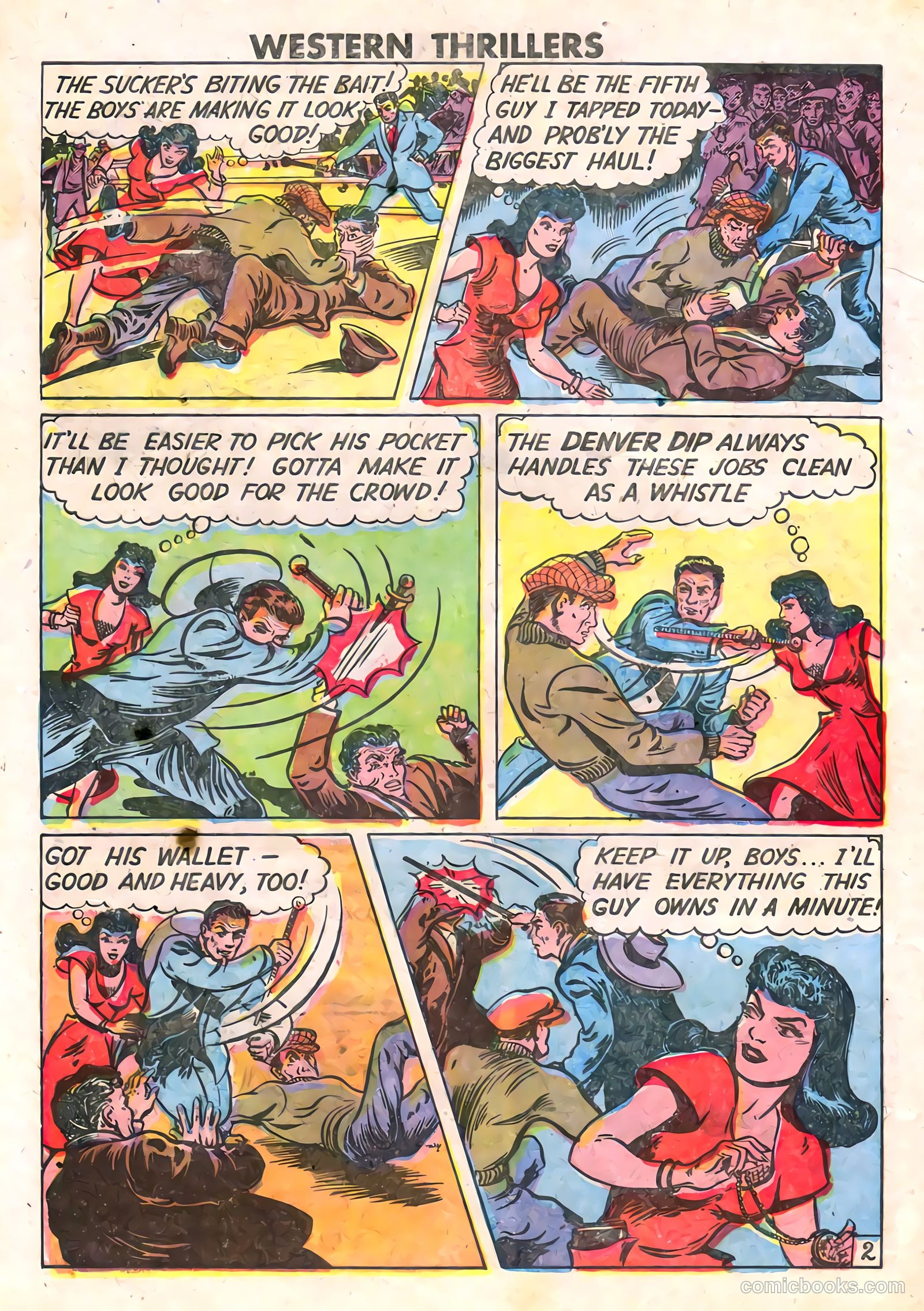 Western Thrillers #4 (1949) — page 32 of 36