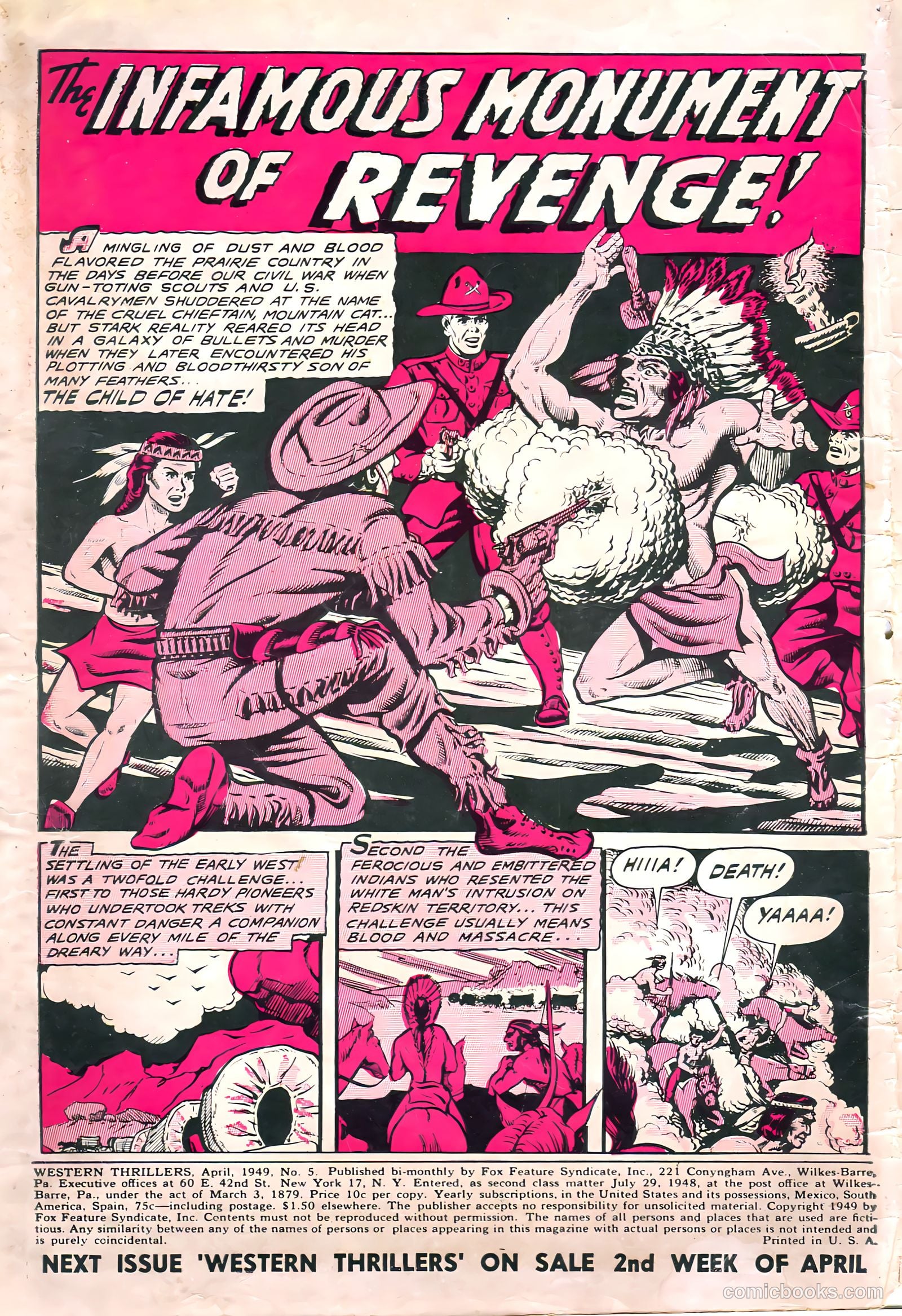 Western Thrillers #5 (1949) — page 2 of 36
