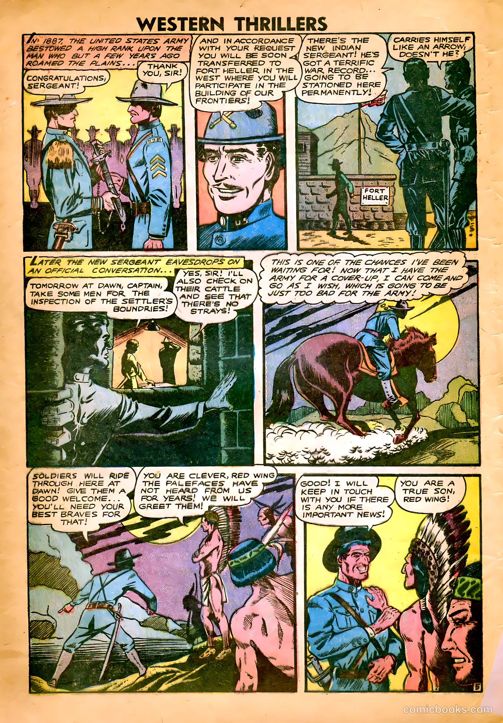 Western Thrillers #5 (1949) — page 6 of 36