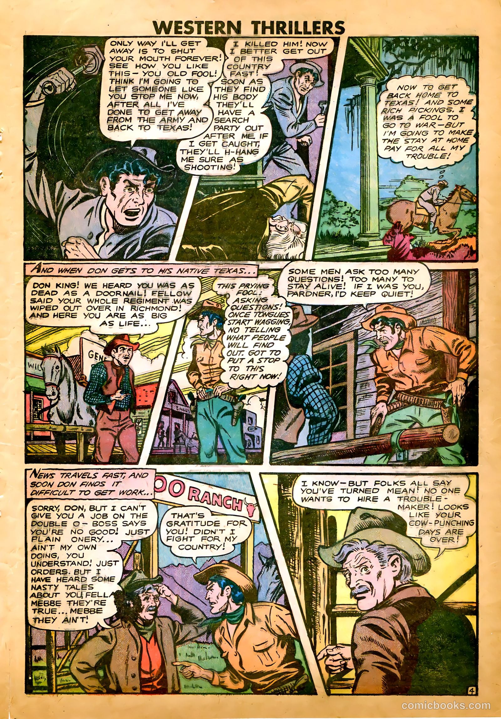 Western Thrillers #5 (1949) — page 15 of 36