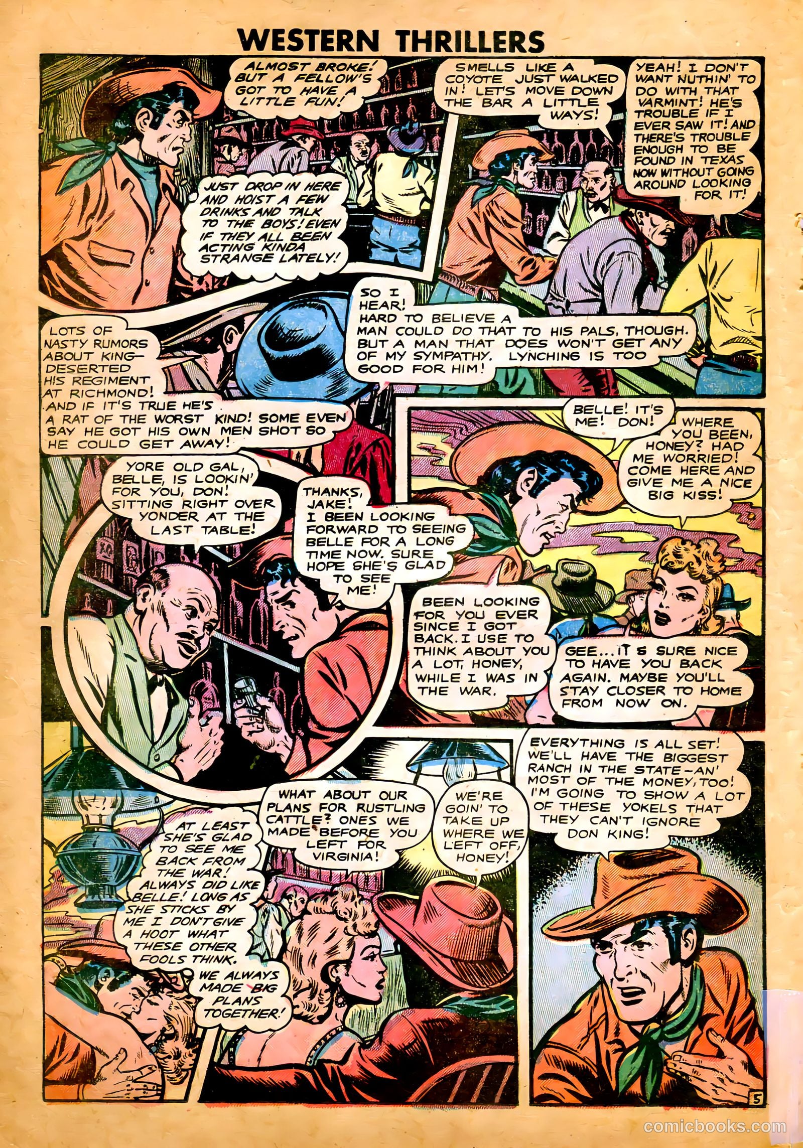 Western Thrillers #5 (1949) — page 16 of 36
