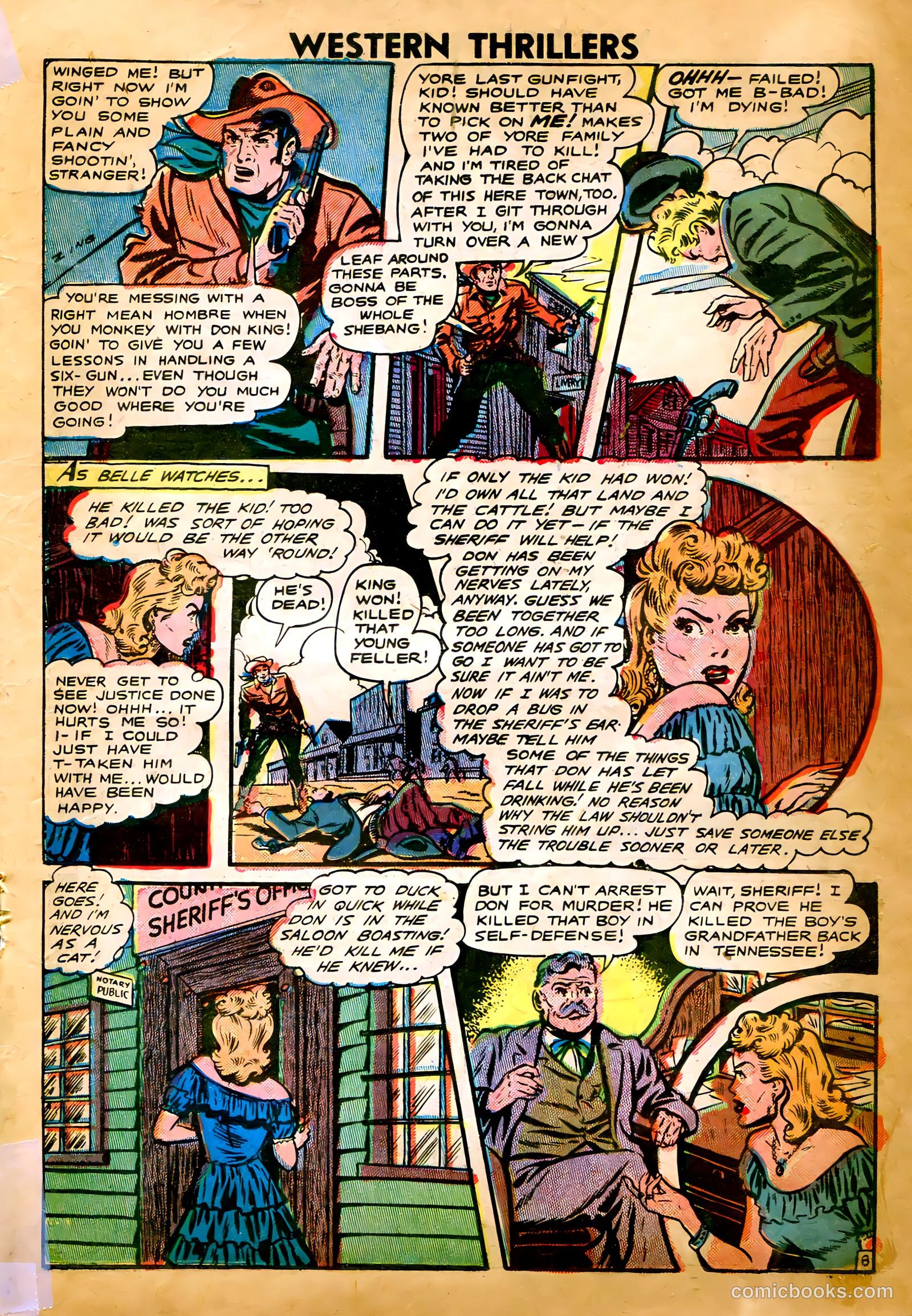Western Thrillers #5 (1949) — page 19 of 36