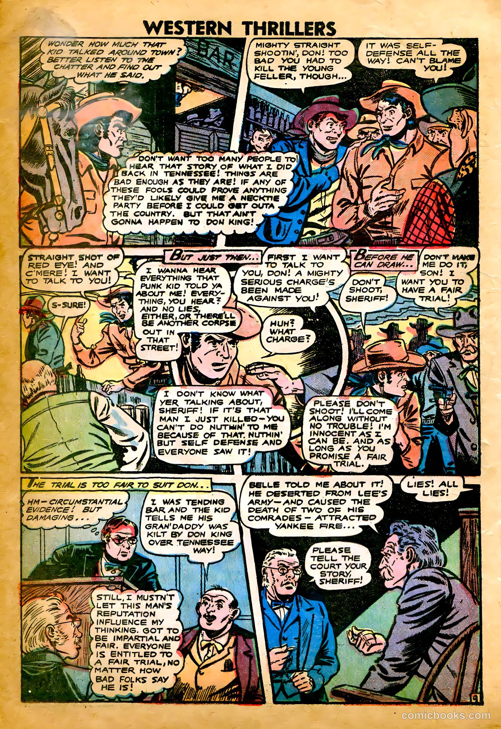 Western Thrillers #5 (1949) — page 20 of 36